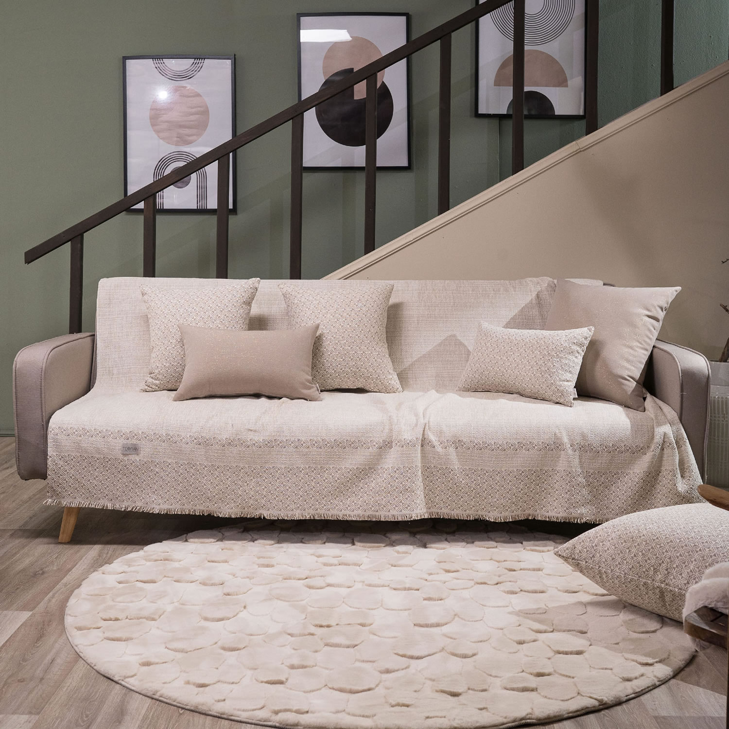 Ριχτάρι Cleveland 01 - Τετραθέσιο 180x350cm