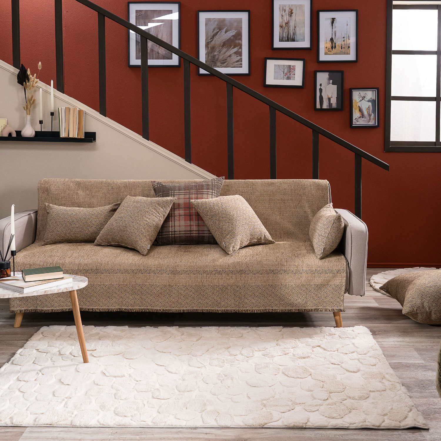 Ριχτάρι Cleveland 08 - Τετραθέσιο 180x350cm