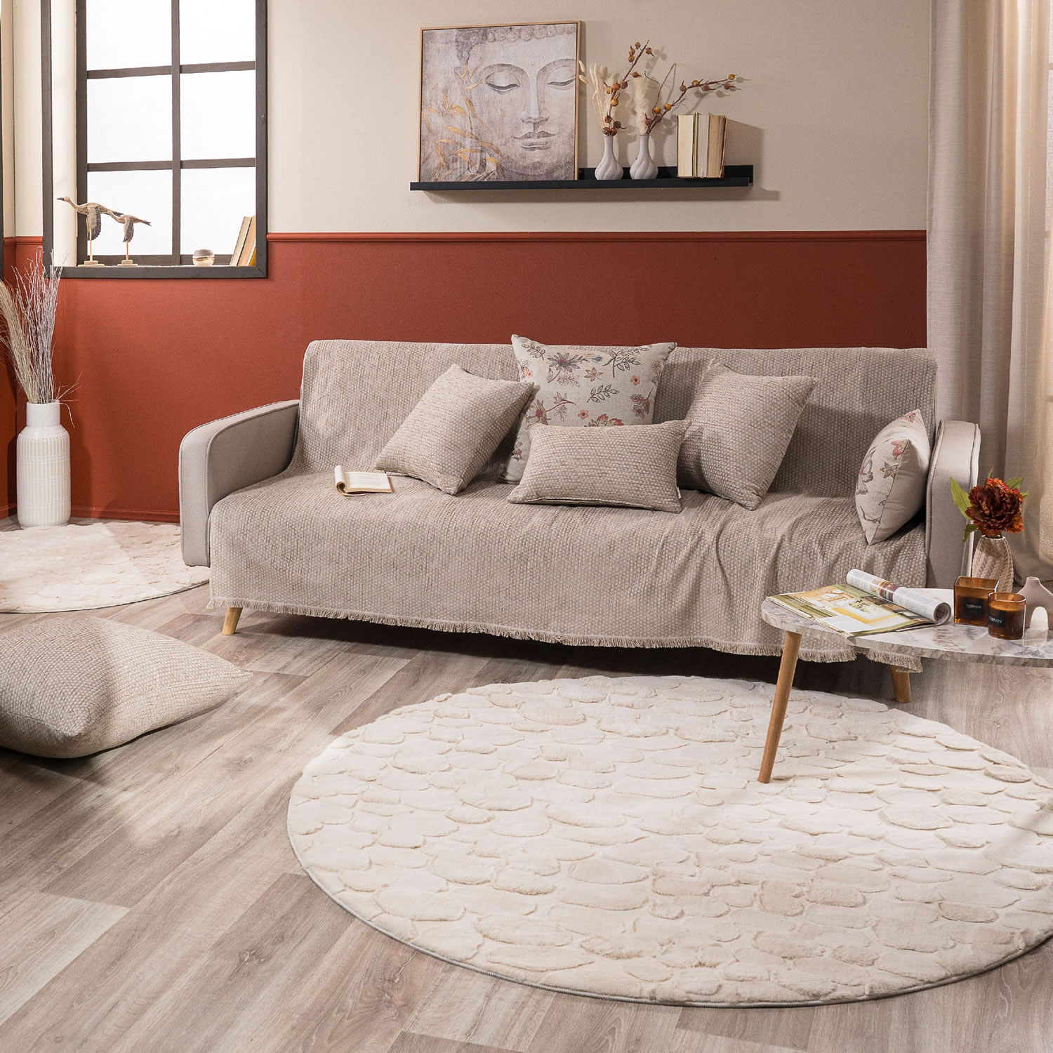 Ριχτάρι Fremont 02 - Τριθέσιο 180x300cm