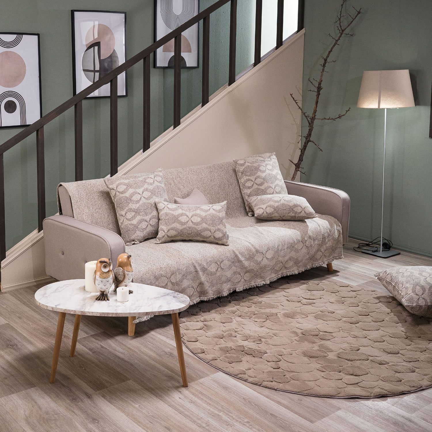 Ριχτάρι Garland 07 - Τετραθέσιο 180x350cm