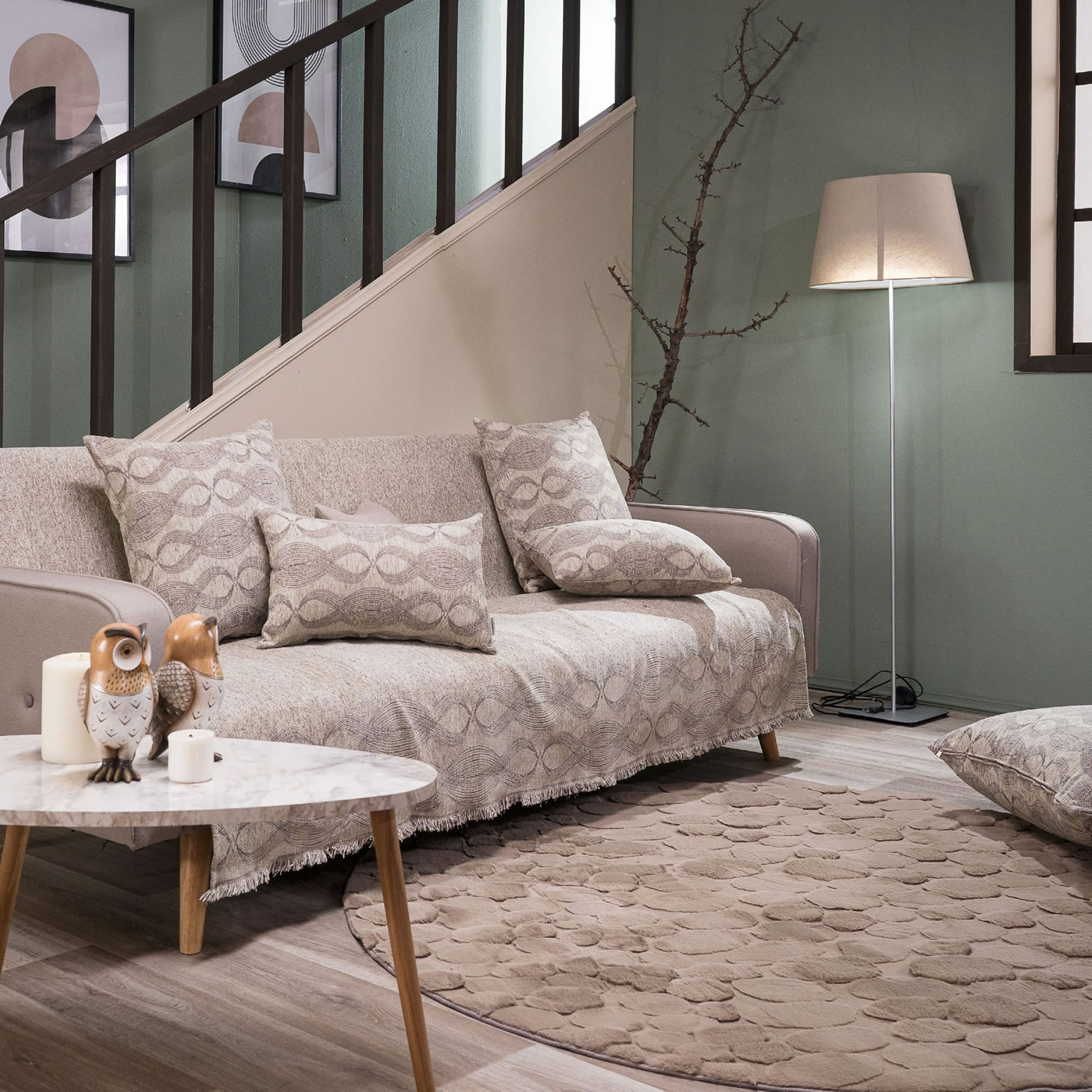 Ριχτάρι Garland 07 - Τετραθέσιο 180x350cm