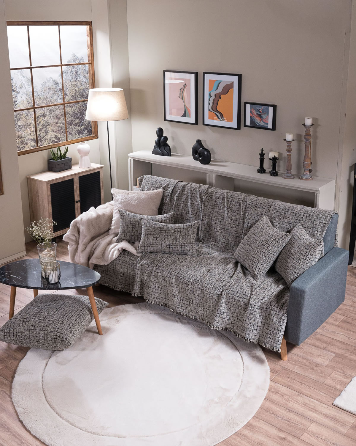 Ριχτάρι Lancaster 03 - Διθέσιο 180x250cm