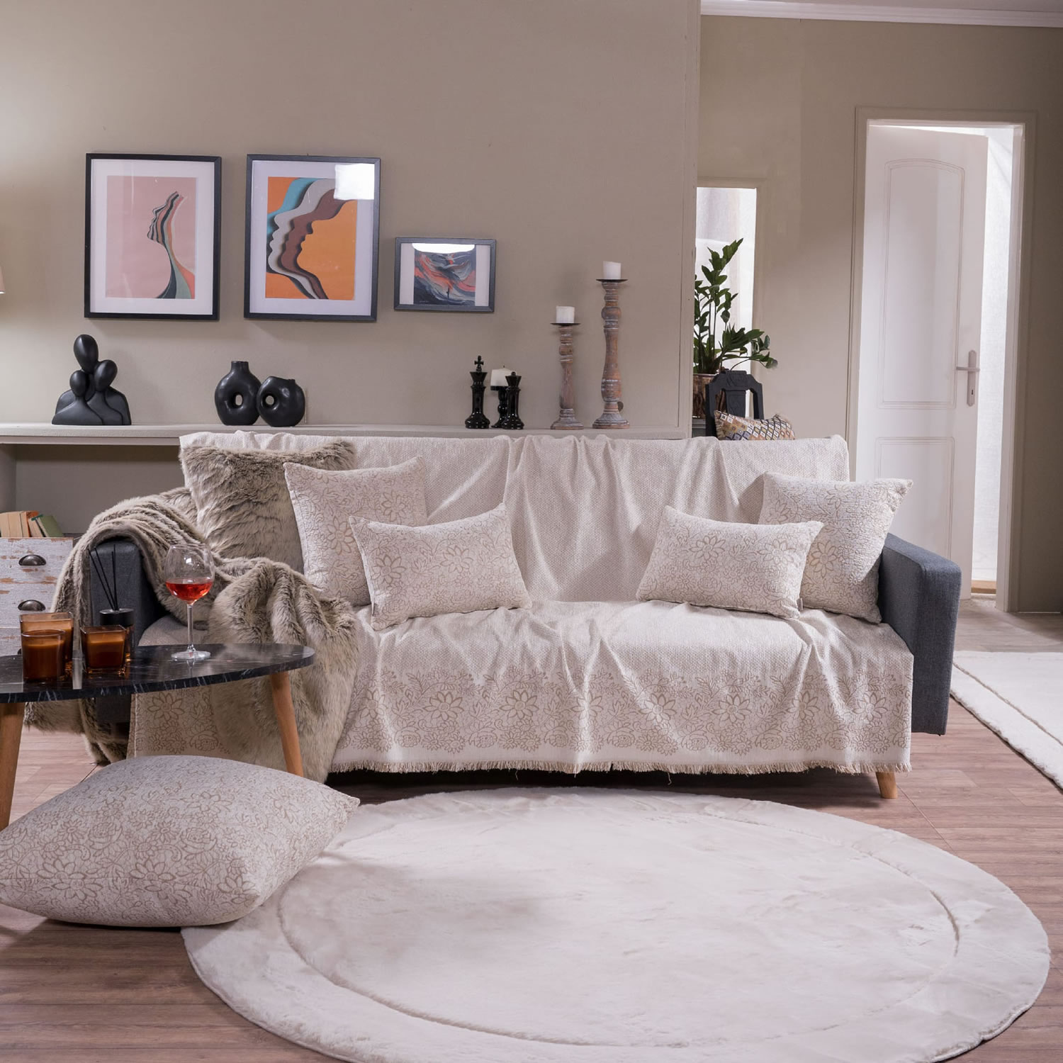 Ριχτάρι Mineapolis 01 - Μονοθέσιο 180x150cm Teoran Home