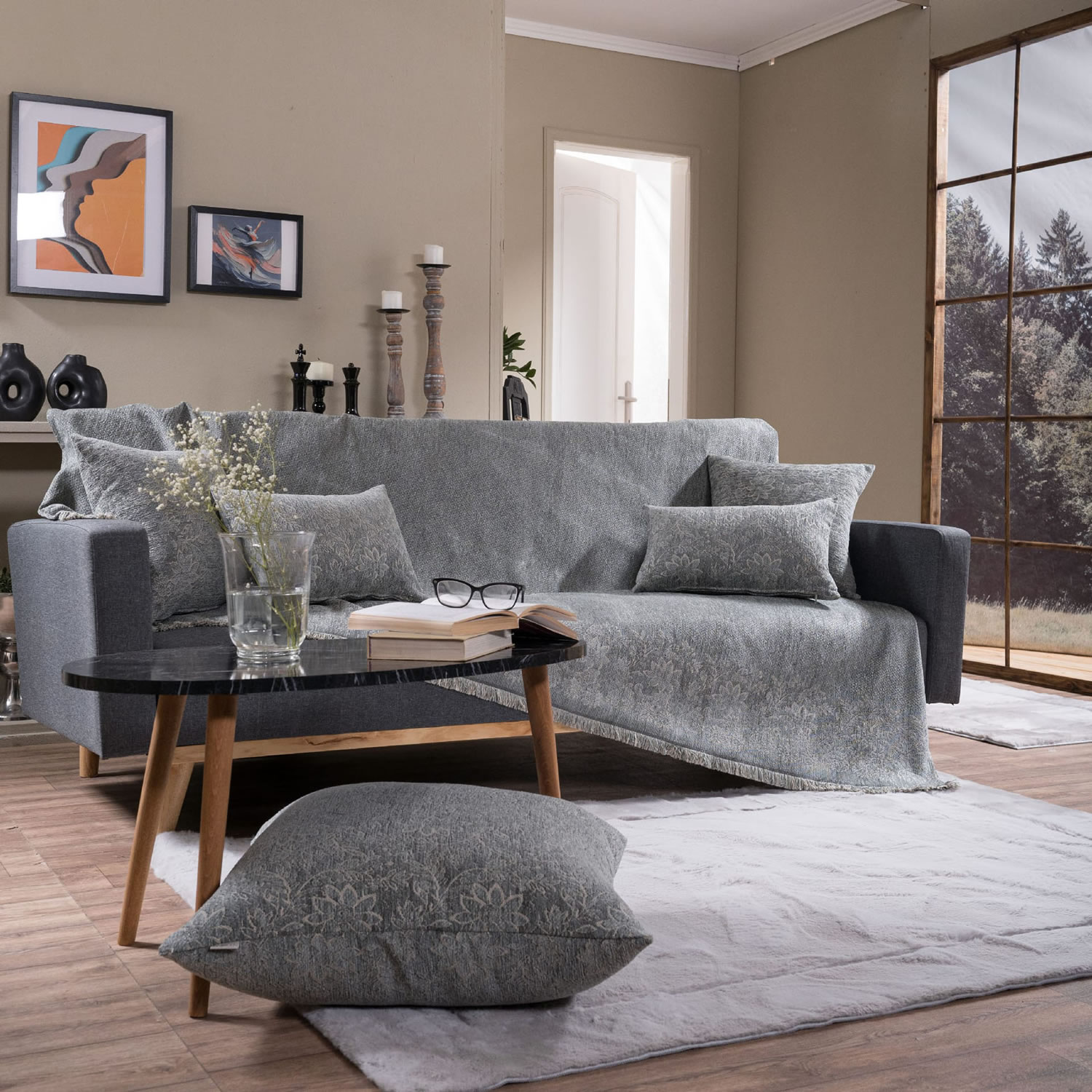 Ριχτάρι Mineapolis 04 - Τριθέσιο 180x300cm Teoran Home
