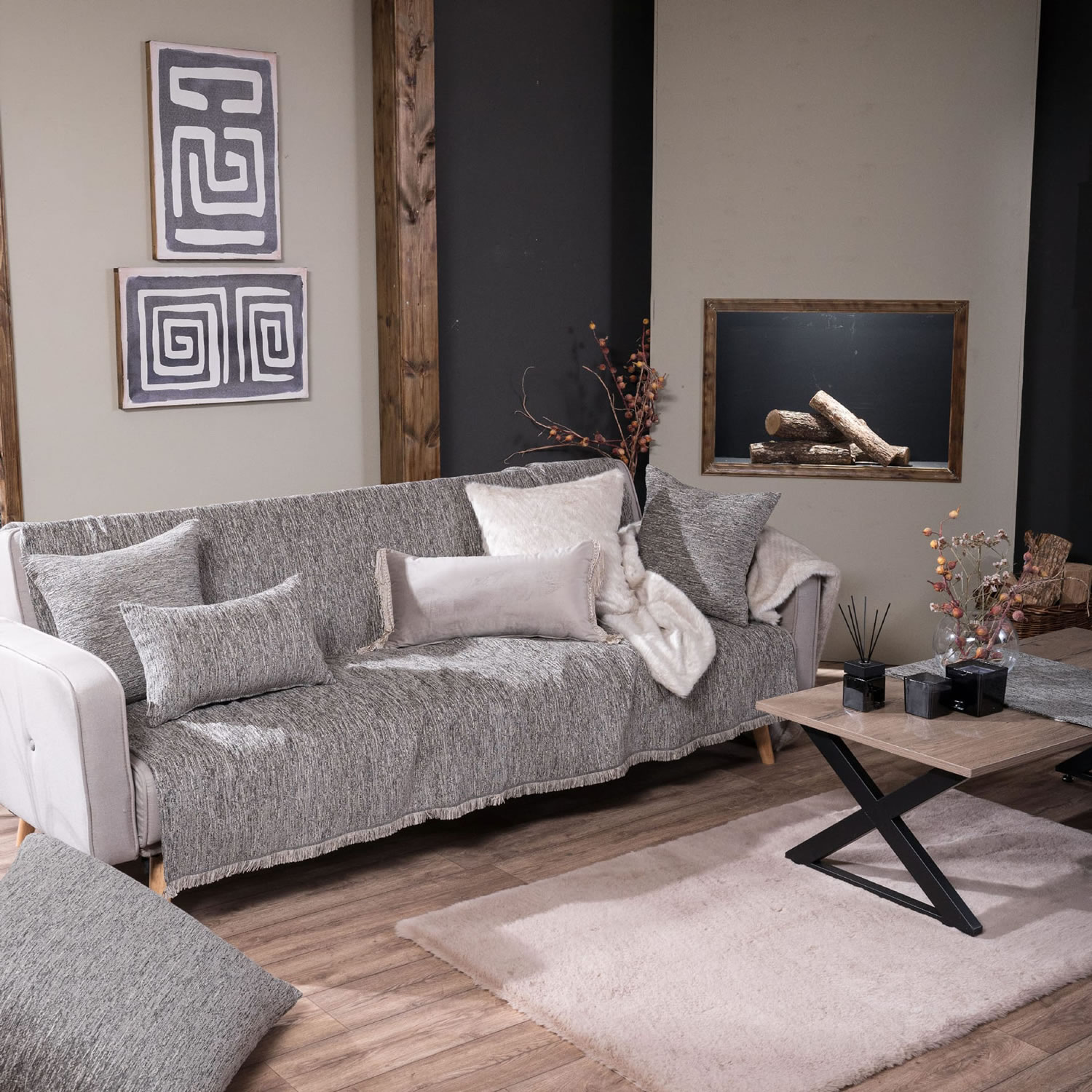 Ριχτάρι Nashville 03 - Διθέσιο 180x250cm