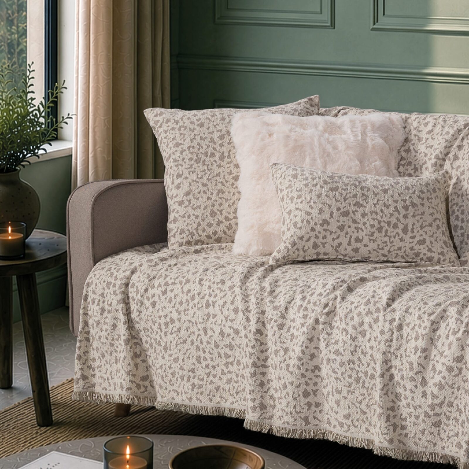 Ριχτάρι Pearland 01 Ivory - Διθέσιο 180x250cm