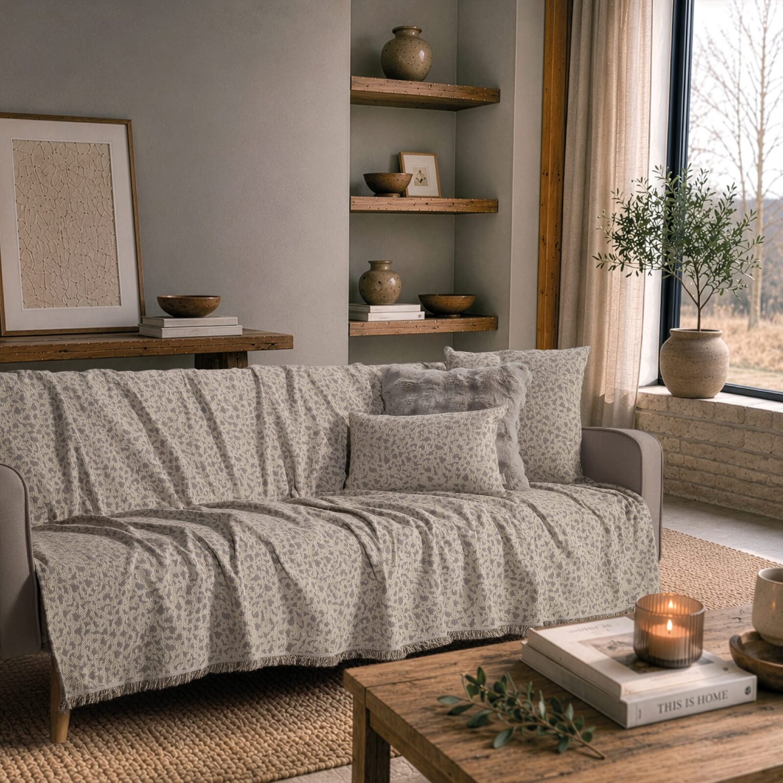 Ριχτάρι Pearland 07 Elephant - Μονοθέσιο 180x150cm