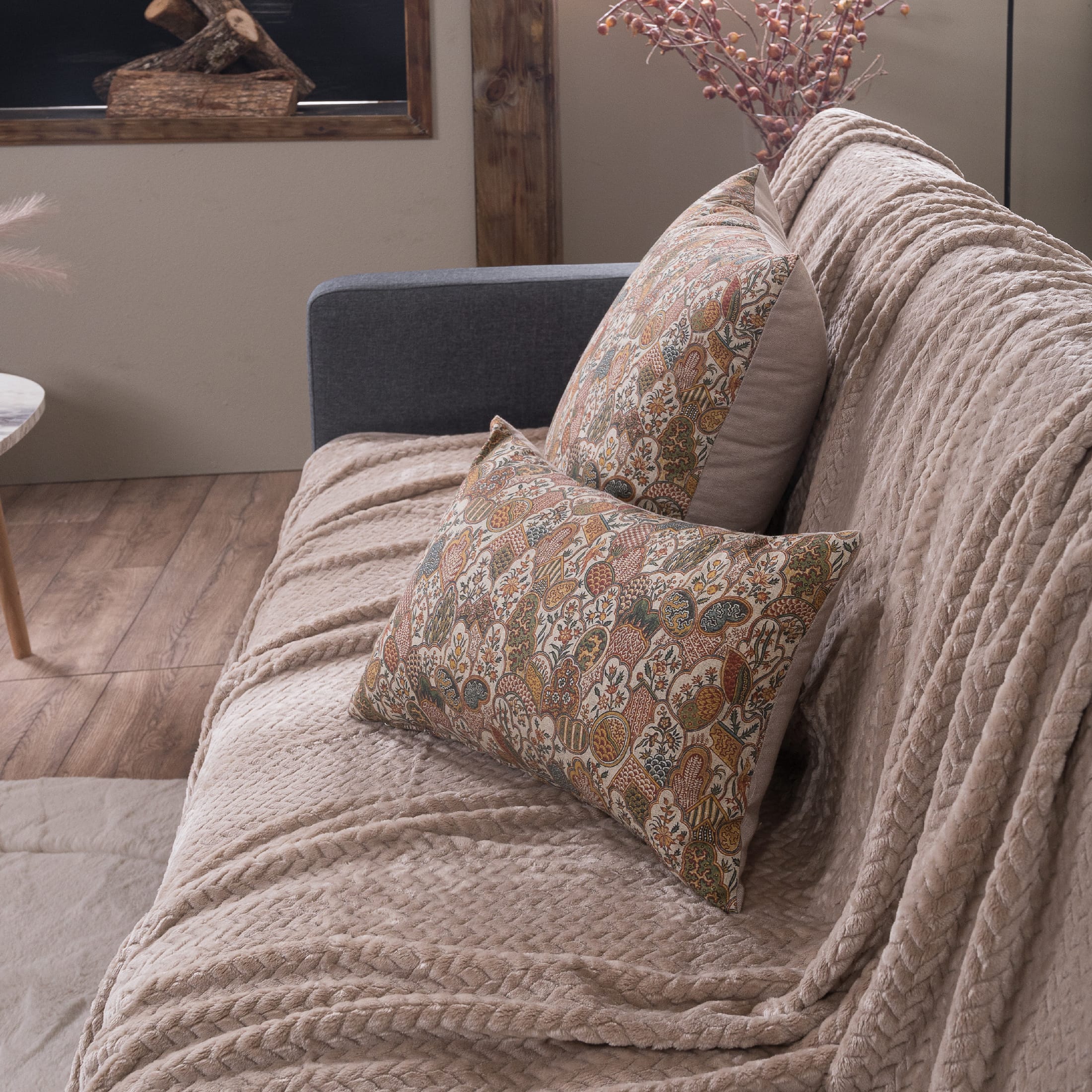 Ριχτάρι Σετ 2 τεμαχίων Flexy 02 - Σετ 2 τεμαχίων 160 x 220cm & 160 x 270cm