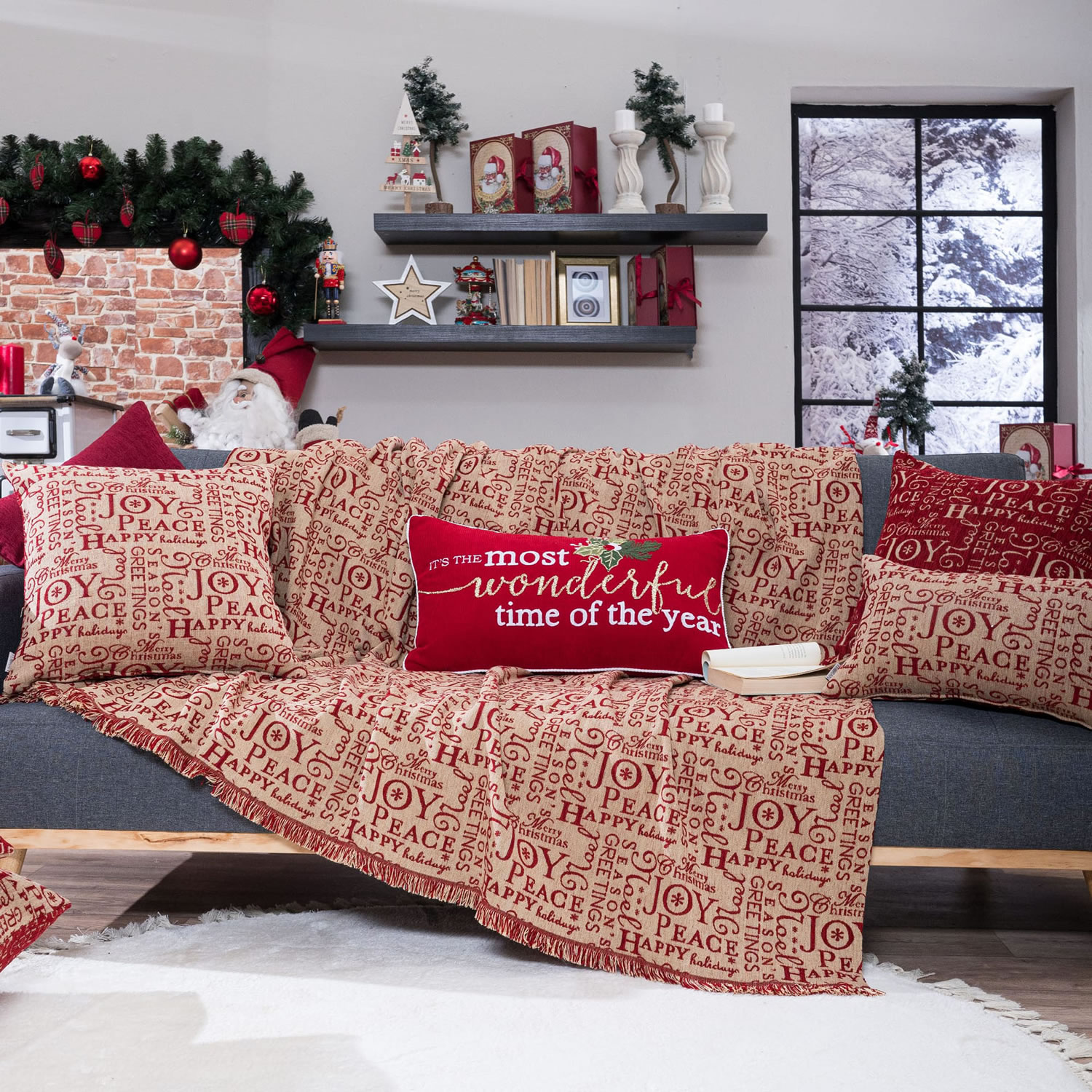 Ριχτάρι Steinhaus 01 - Μονοθέσιο 180x150cm Teoran Home