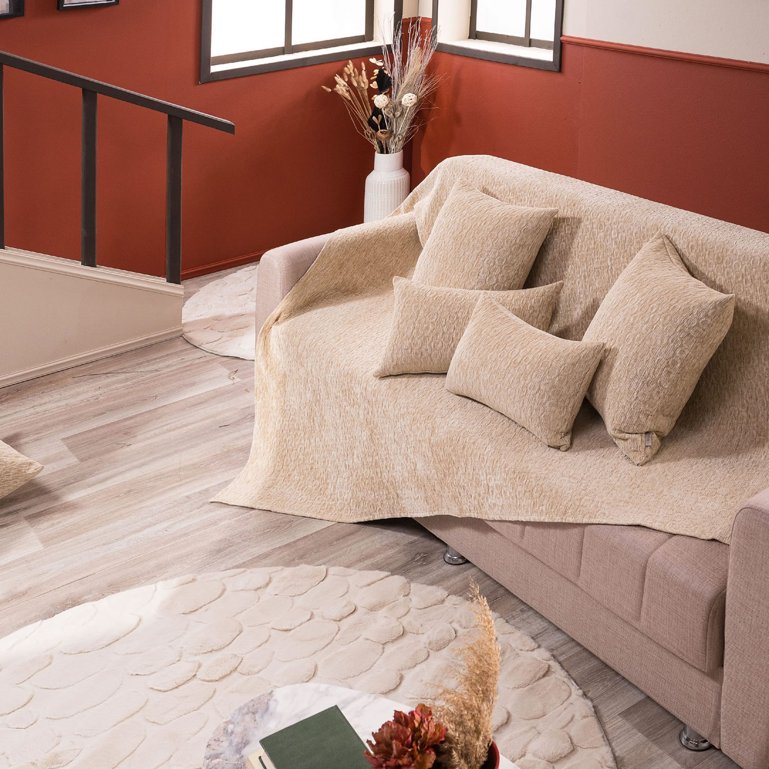 Ριχτάρι Valley 02-Μονοθέσιο 180x150cm Teoran Home