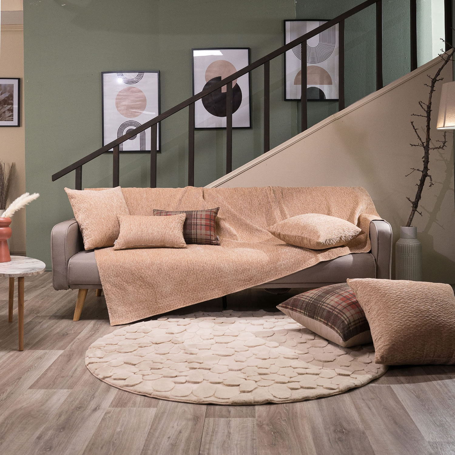 Ριχτάρι Valley 14-Μονοθέσιο 180x150cm Teoran Home