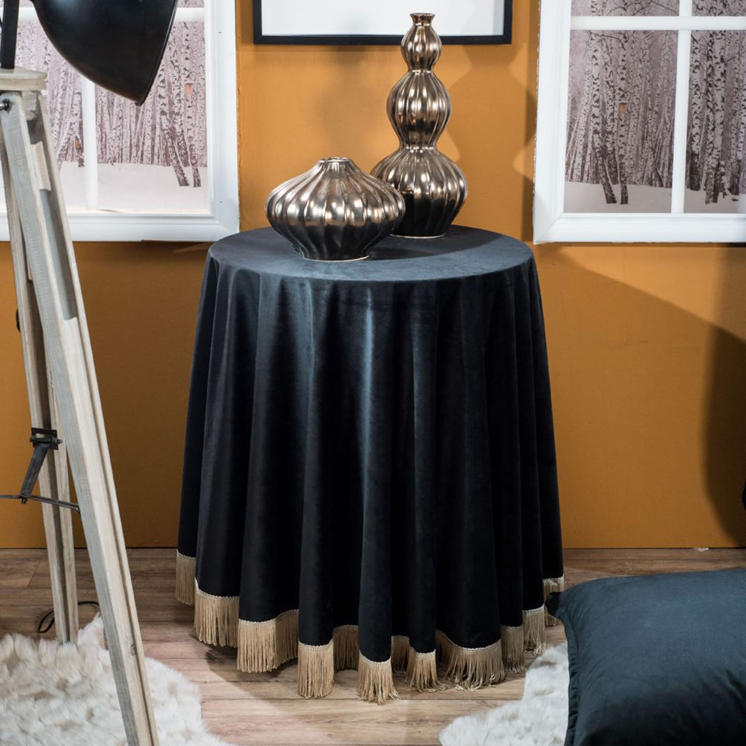 Ροτόντα Velvet 06 - Φ180cm με κρόσι Ροτόντα Velvet 06 - Φ180cm με κρόσι