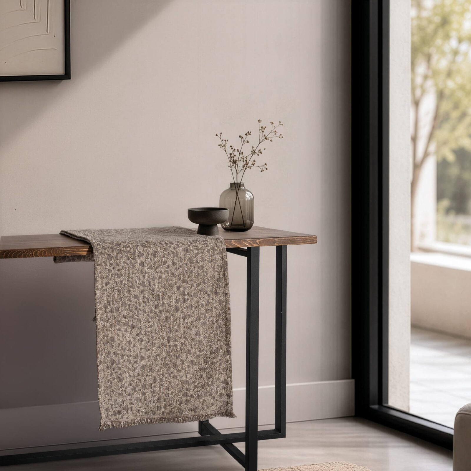 Τραβέρσα Pearland 03 Natural Taupe - 45x180cm
