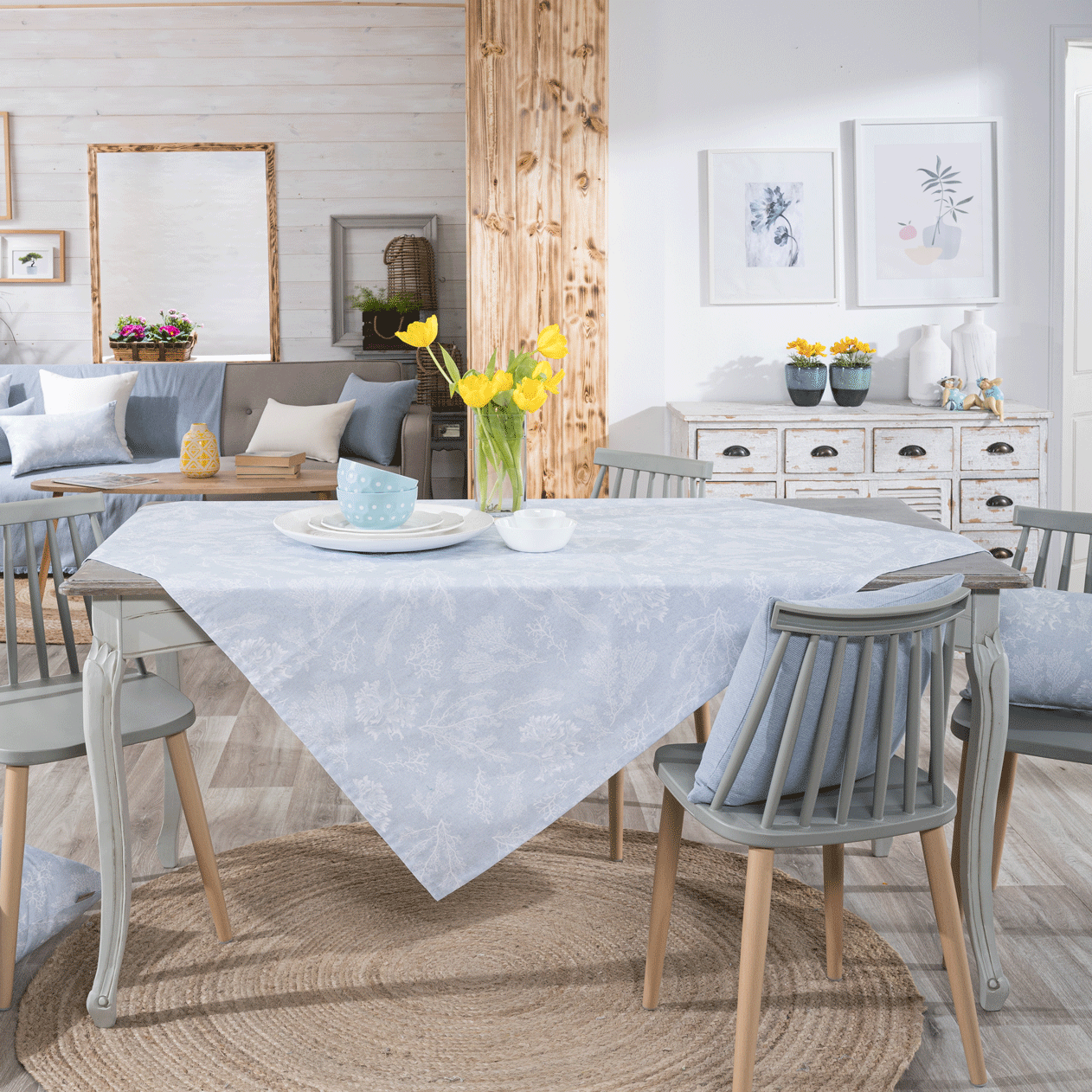 Τραπεζομάντηλο Cayo - 135x135cm