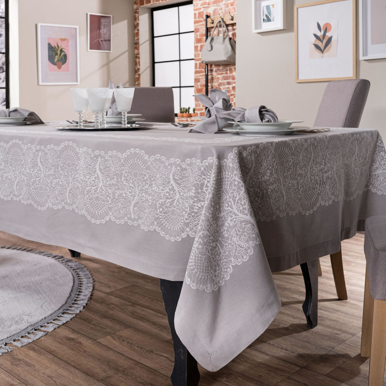 Τραπεζομάντηλο Clermont 05 - 155 x 155 cm