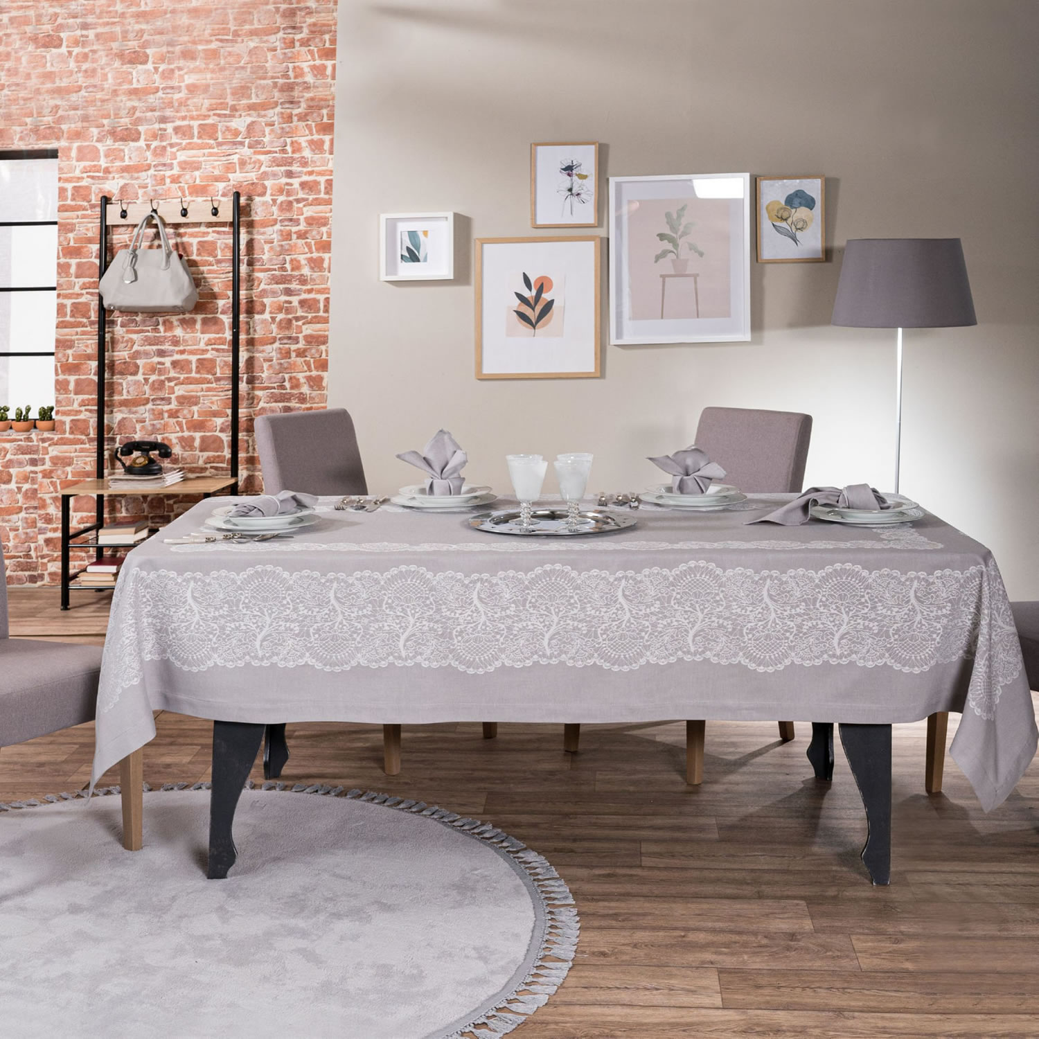 Τραπεζομάντηλο Clermont 05 - 155 x 155 cm