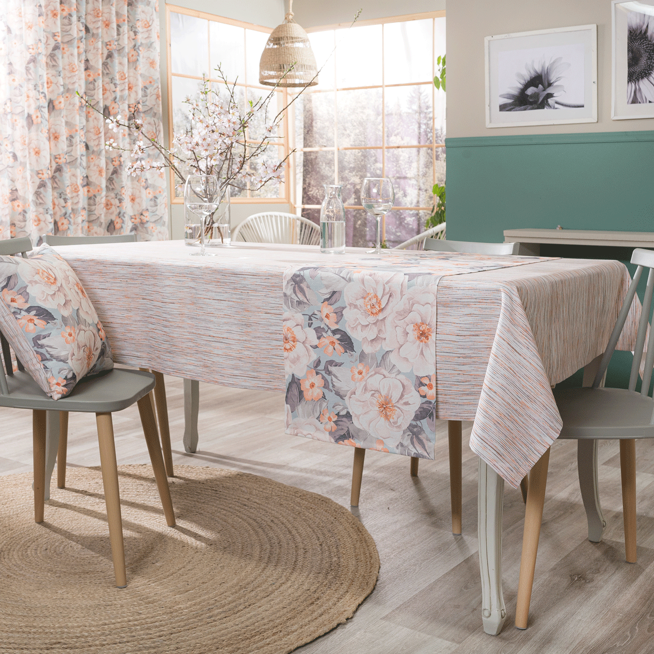 Τραπεζομάντηλο Elda - 135x135cm