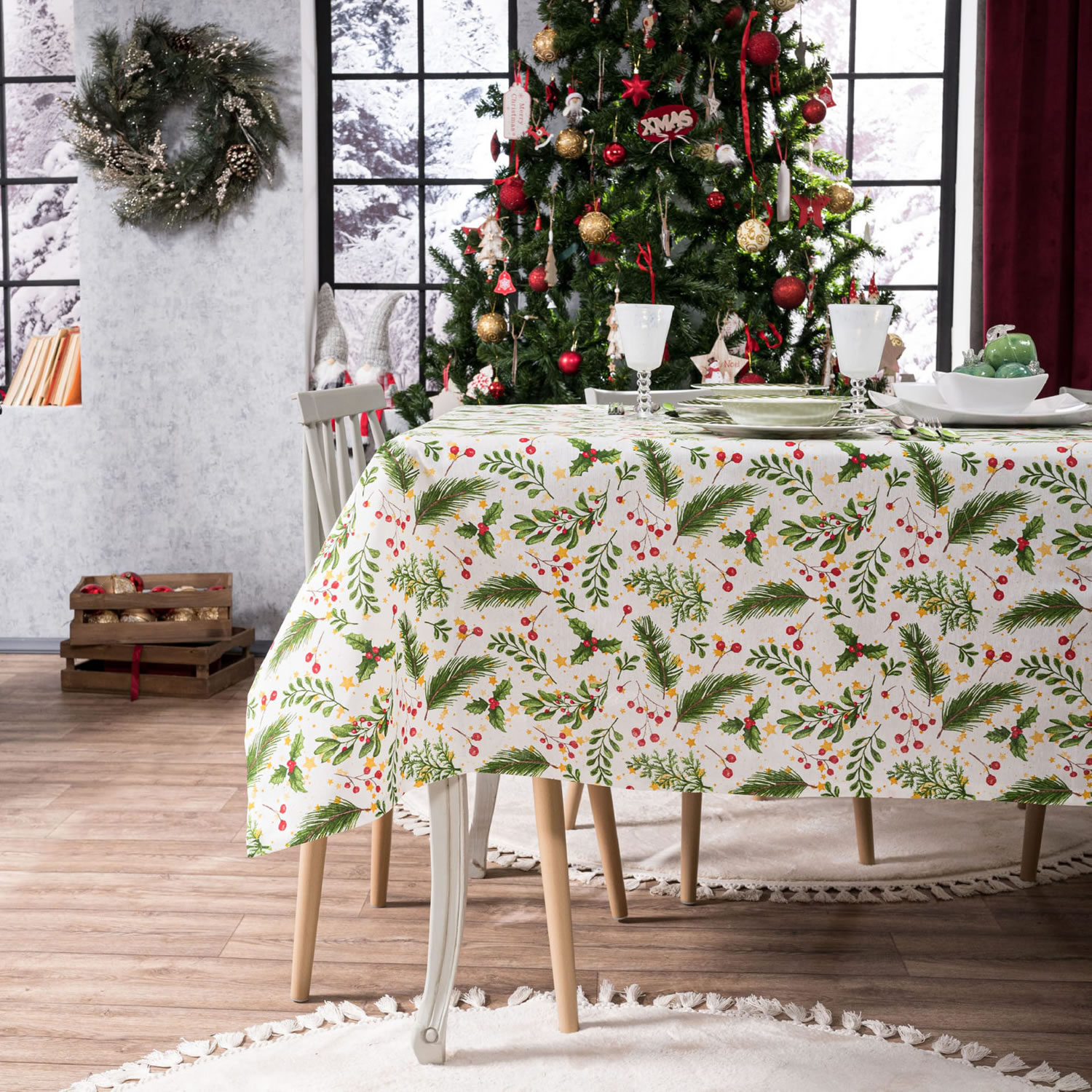 Τραπεζομάντηλο Mainz - 135x135cm