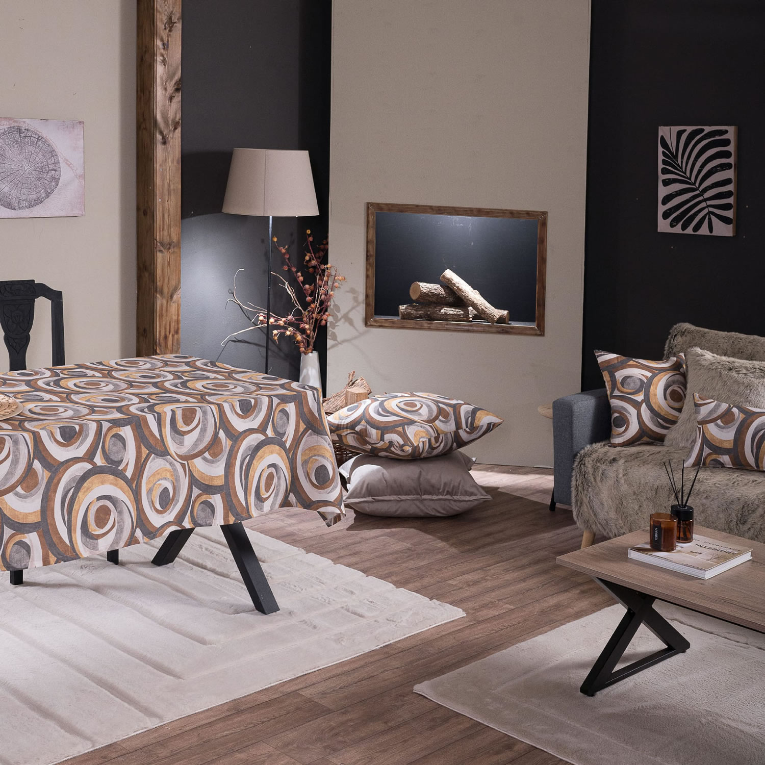 Τραπεζομάντηλο Merida - 135x180cm