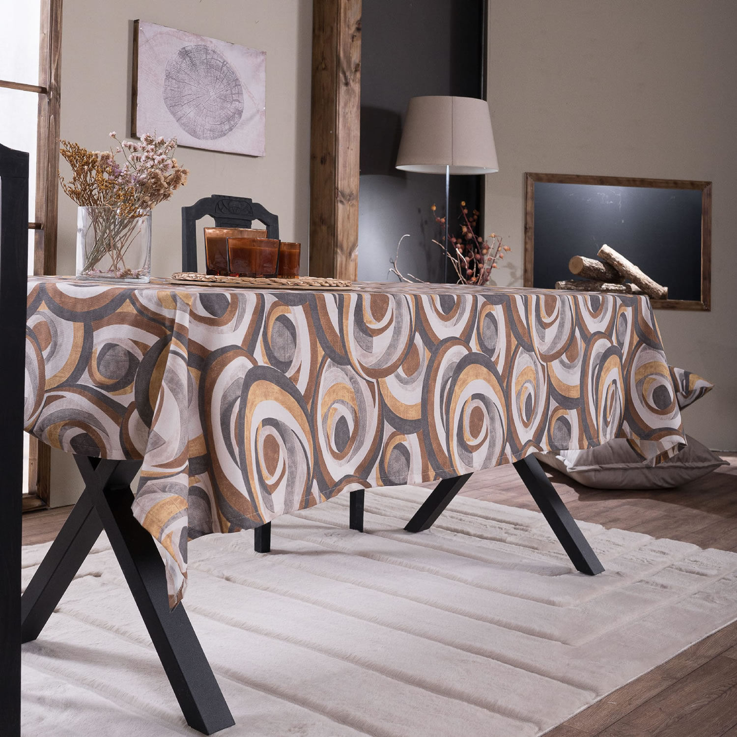 Τραπεζομάντηλο Merida - 135x180cm