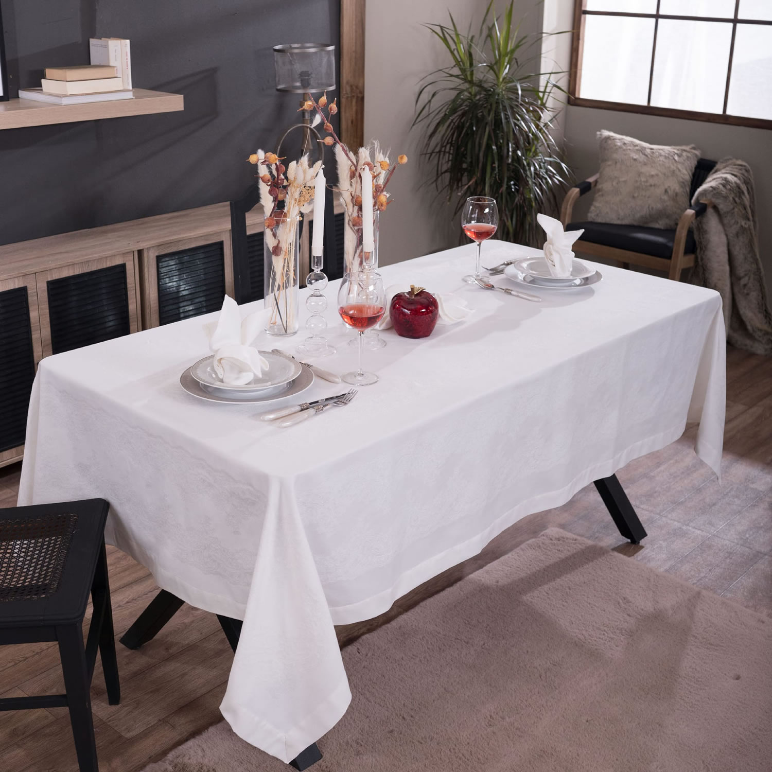 Τραπεζομάντηλο Rochelle 00 - 155 x 260 cm