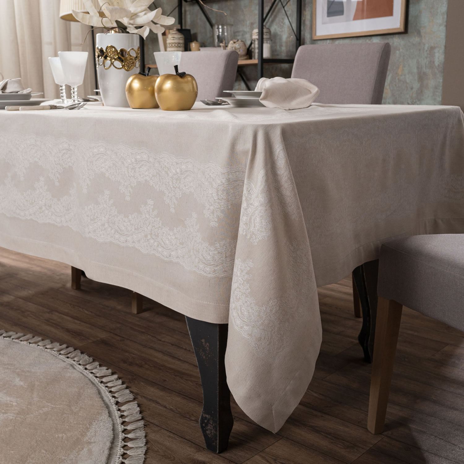 Τραπεζομάντηλο Rochelle 01 - 155 x 320 cm