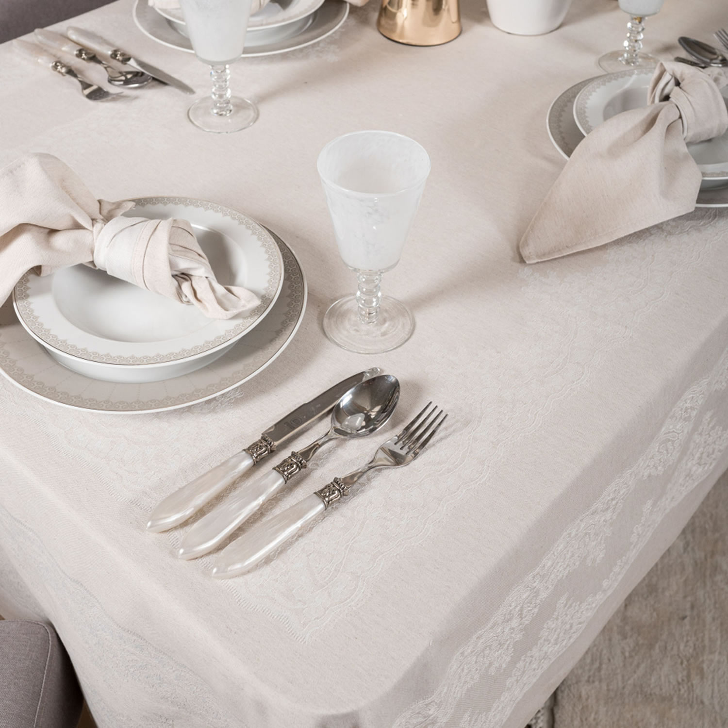 Τραπεζομάντηλο Rochelle 01 - 155 x 320 cm