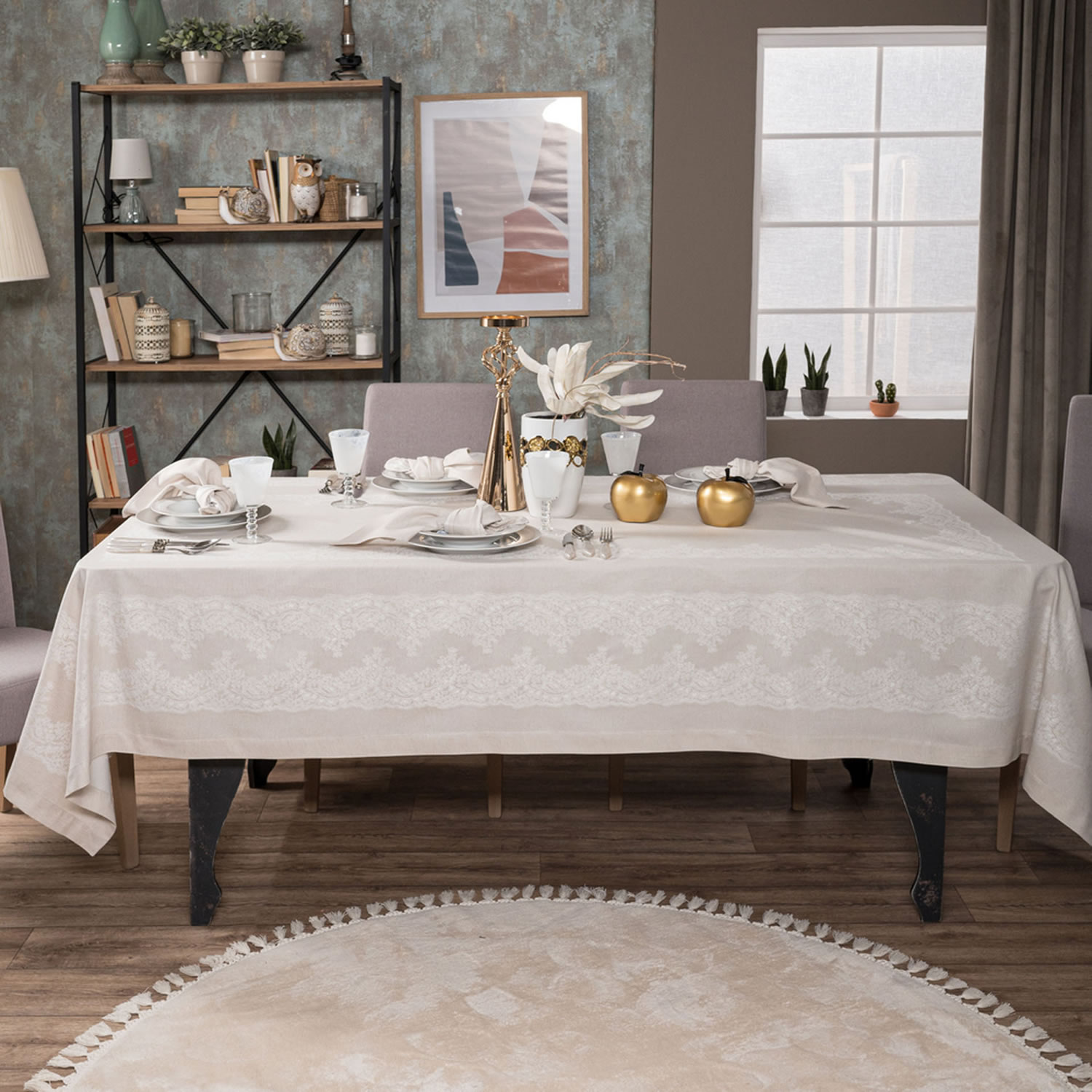 Τραπεζομάντηλο Rochelle 01 - 155 x 320 cm