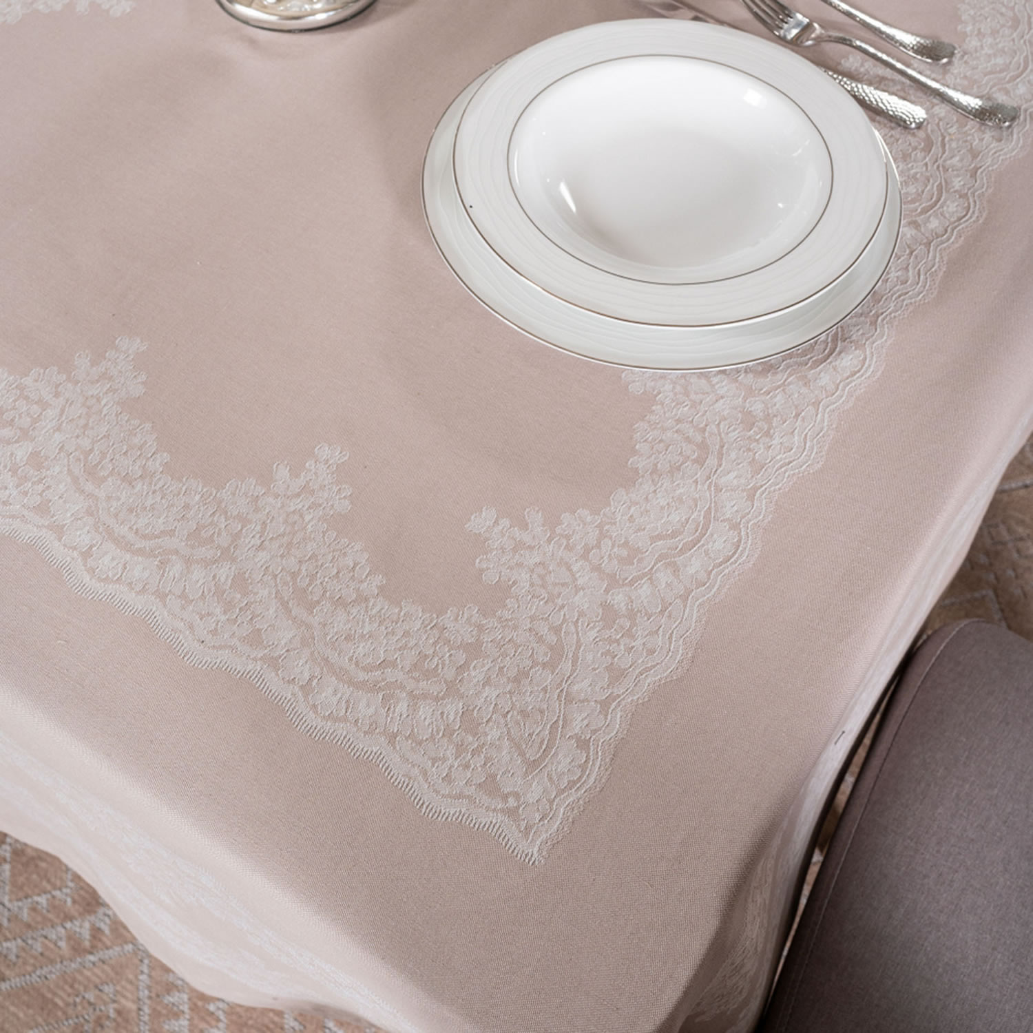 Τραπεζομάντηλο Rochelle 02 - 155 x 155 cm