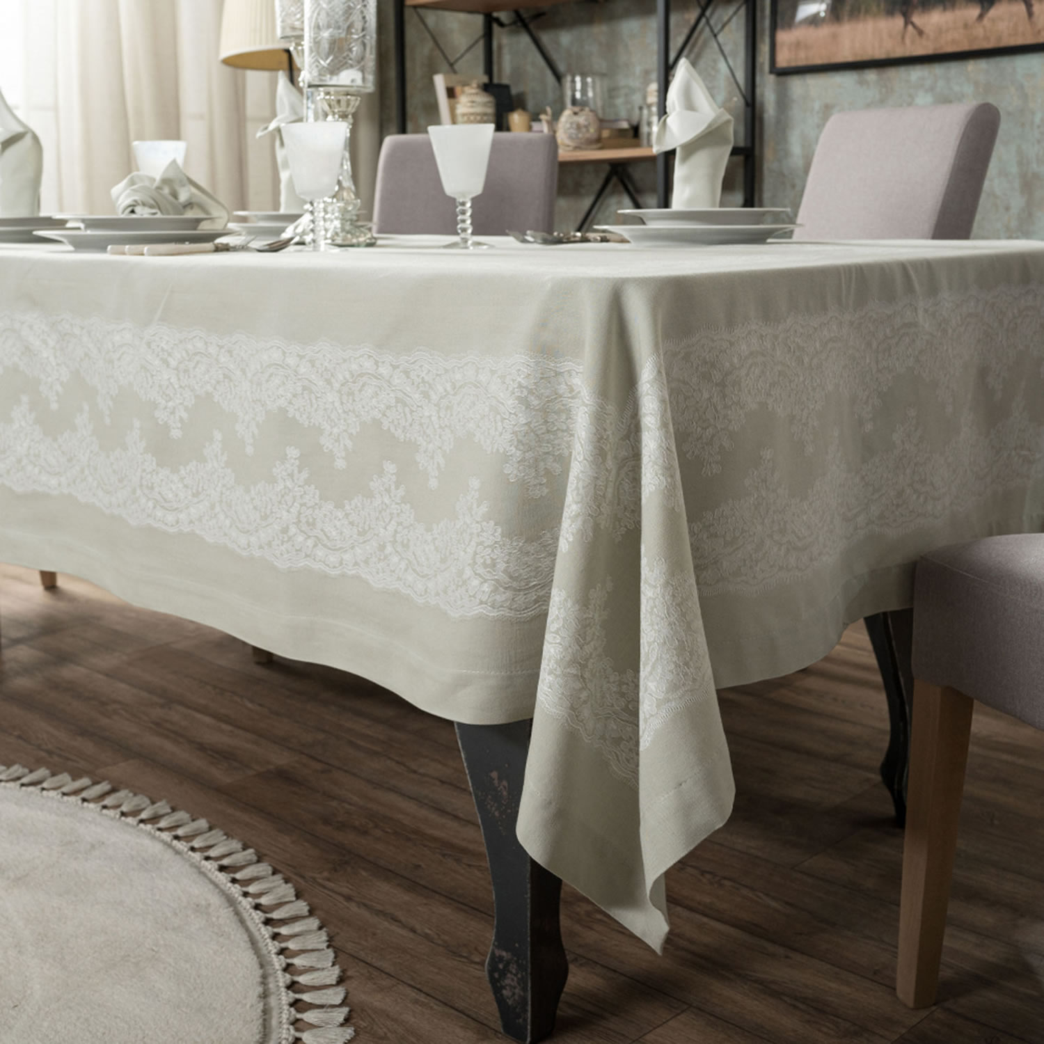 Τραπεζομάντηλο Rochelle 13 - 155 x 155 cm