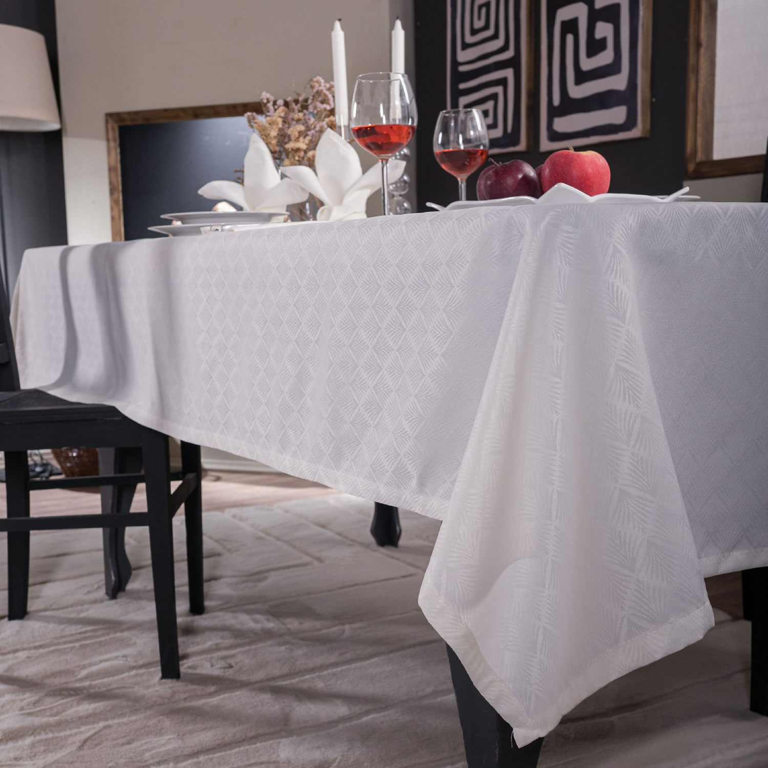 Τραπεζομάντηλο Sillon - 140x180cm + 6 πετσέτες