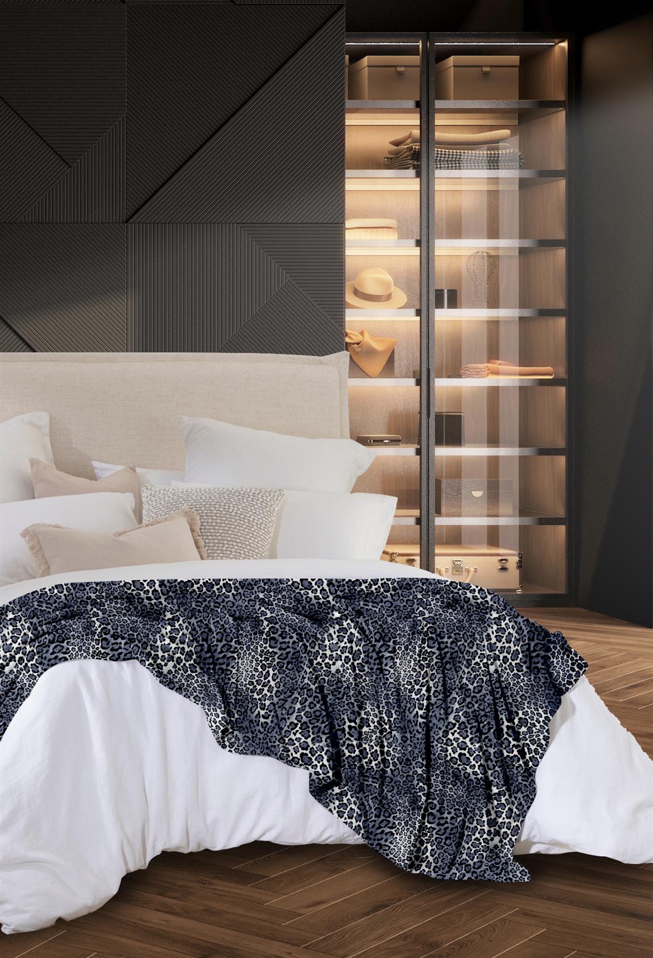 Κουβέρτα Fleece Διπλή 200x240 Makis Tselios Croco