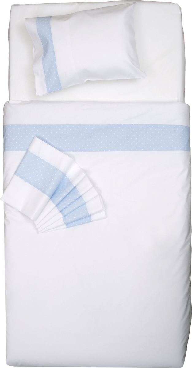 Πάπλωμα Κούνιας 120x160 Ρόμπιν Σιέλ Σιέλ