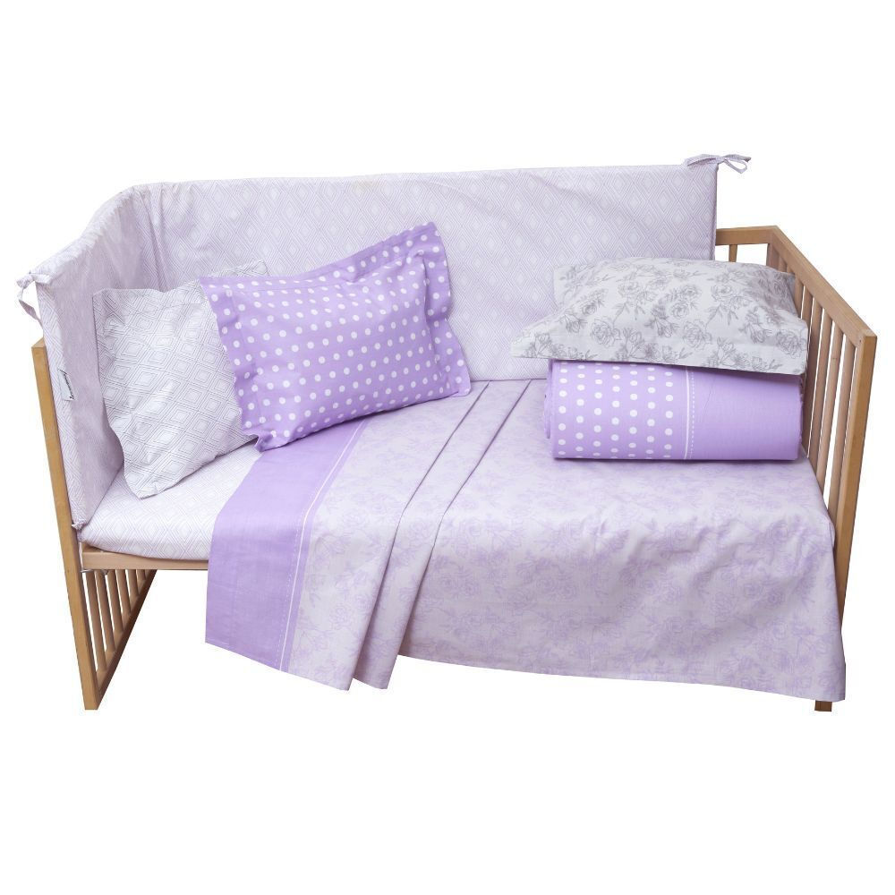 Πάπλωμα Κούνιας 110x150 Baby Mix & Match 45 Λιλά