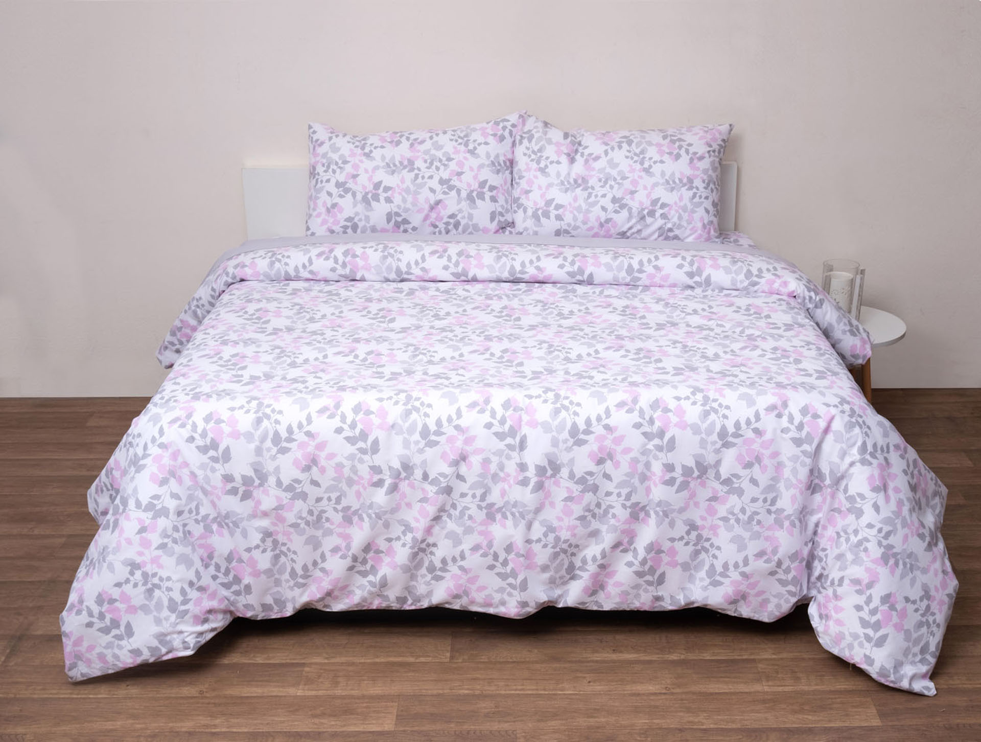 Σετ Πάπλωμα Υπέρδιπλο 220x240 Premium 5008 Γκρι