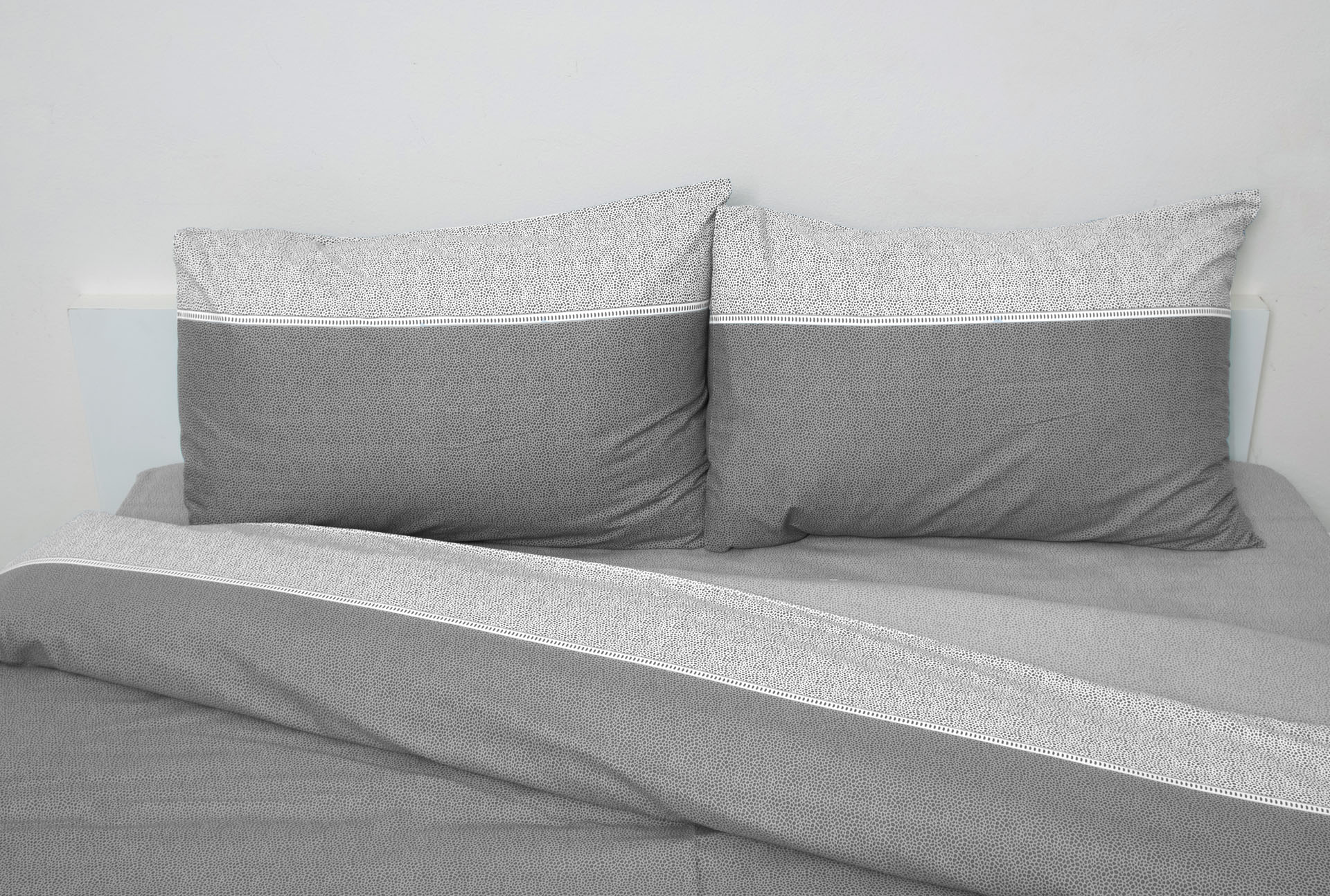 Σετ Πάπλωμα Υπέρδιπλο 220x240 Premium 5010 Γκρι