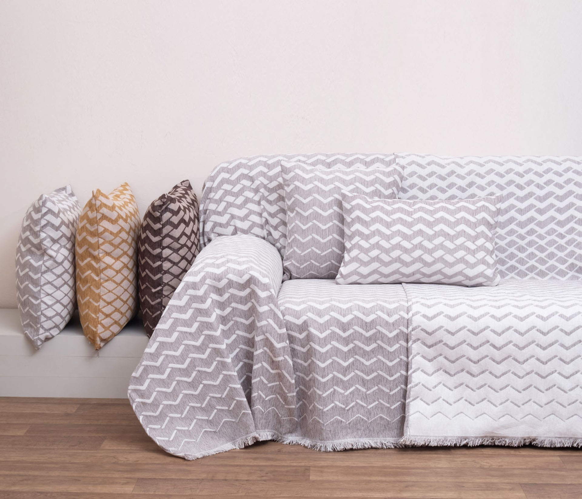 Ριχτάρι Πολυθρόνας 180x180 1447 Perla Grey Ριχτάρι Πολυθρόνας 180x180 1447 Perla Grey