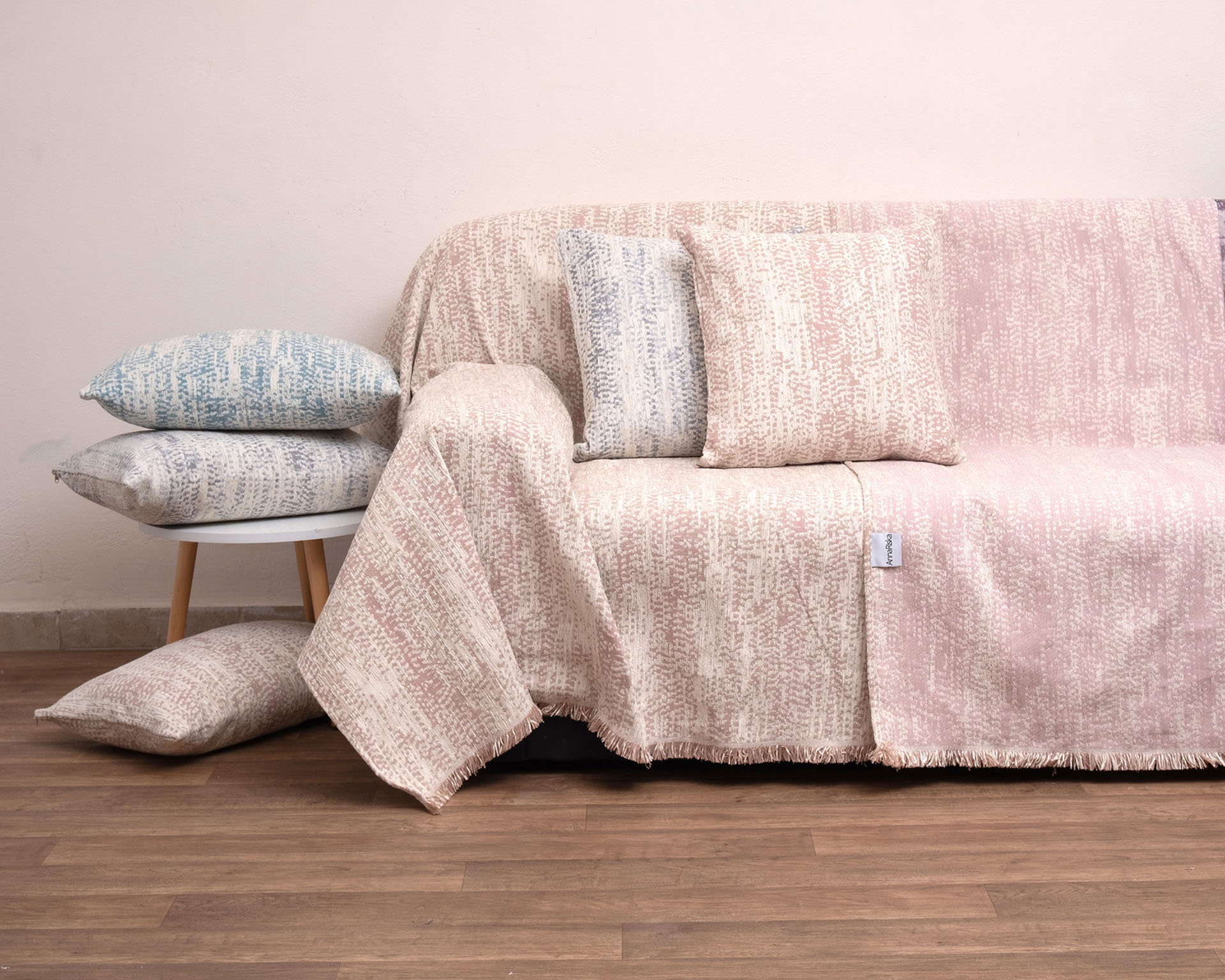 Ριχτάρι Πολυθρόνας 180x150 1452 Blush Pink