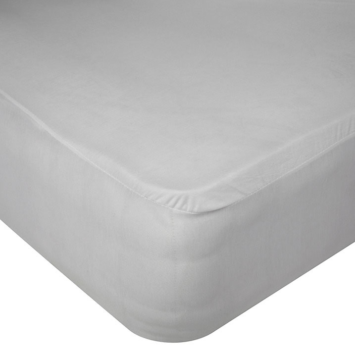 Αδιάβροχο Jersey Επίστρωμα Μονό 100x200+30  Λευκό