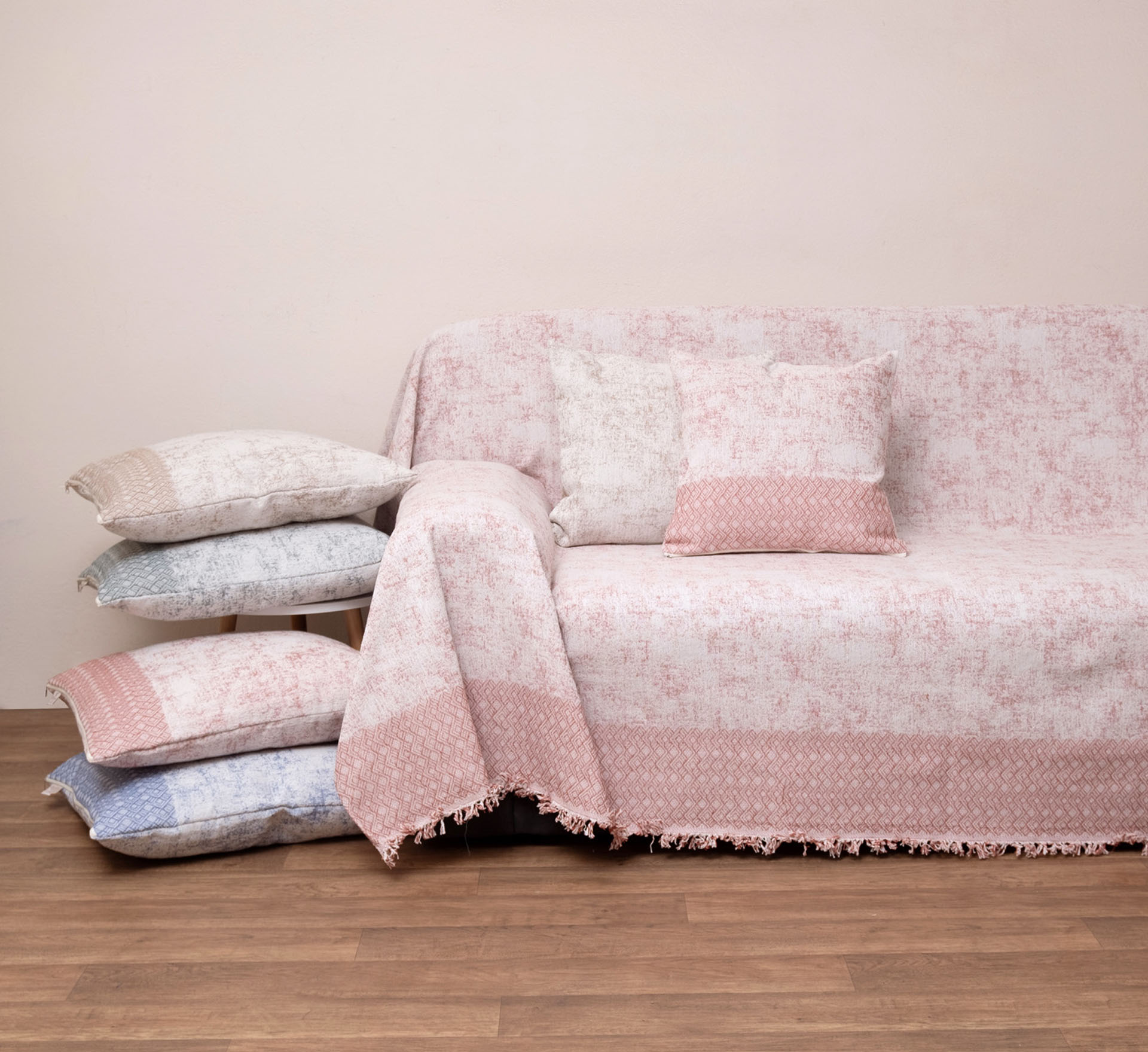 Ριχτάρι Τριθέσιου 180x280 3024 Κοραλί