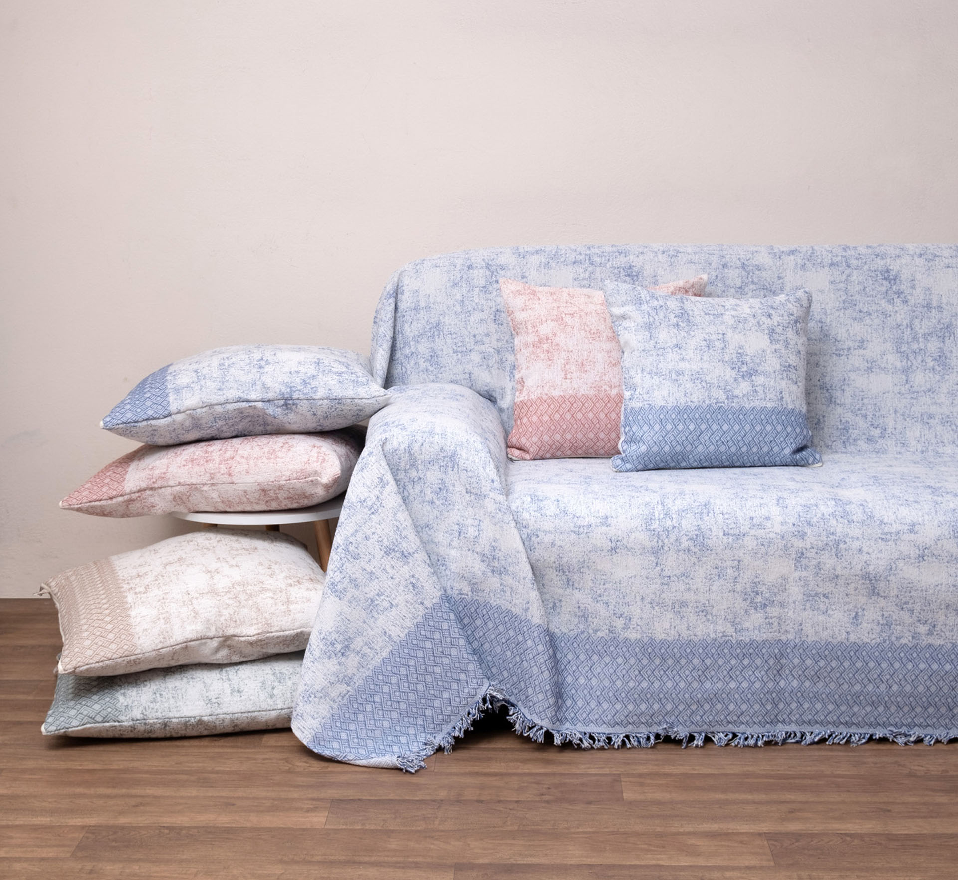 Ριχτάρι Τριθέσιου 180x280 3024 Μπλε