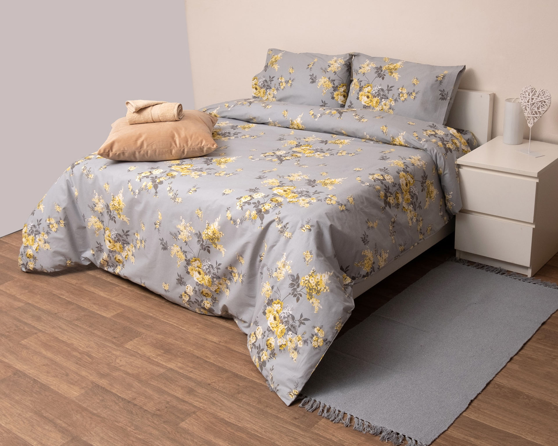 Πάπλωμα Υπέρδιπλο 220x240 836 Γκρι