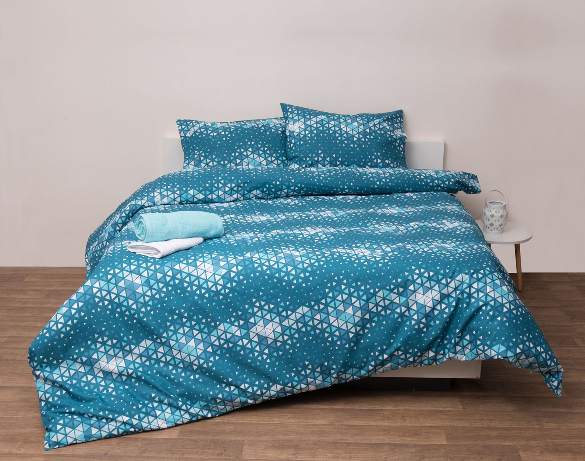 Σετ Πάπλωμα Υπέρδιπλο 220x240 Κάρτερ Πετρόλ Πετρόλ