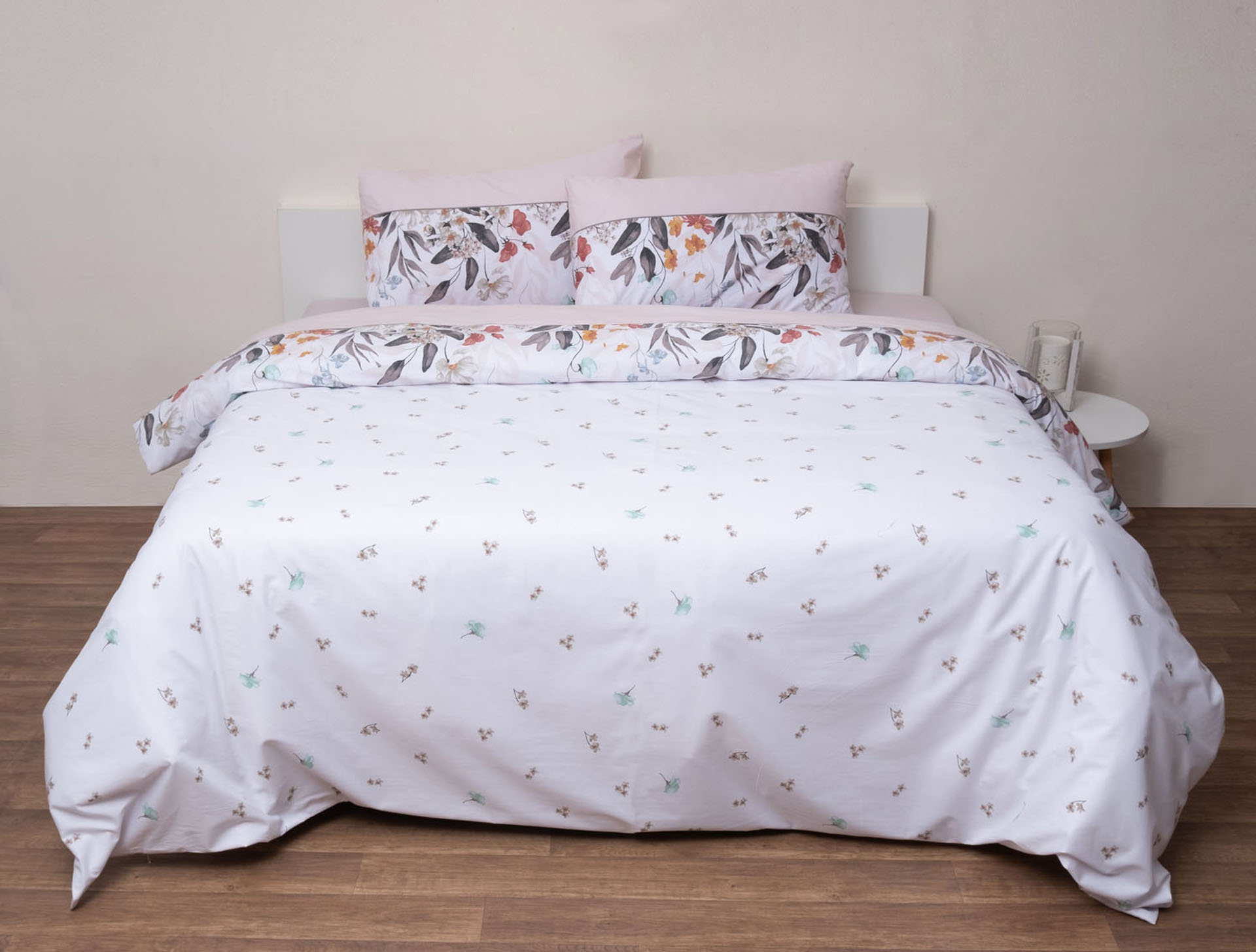 Σετ Πάπλωμα Υπέρδιπλο 220x240 Μελίσσα Λευκό