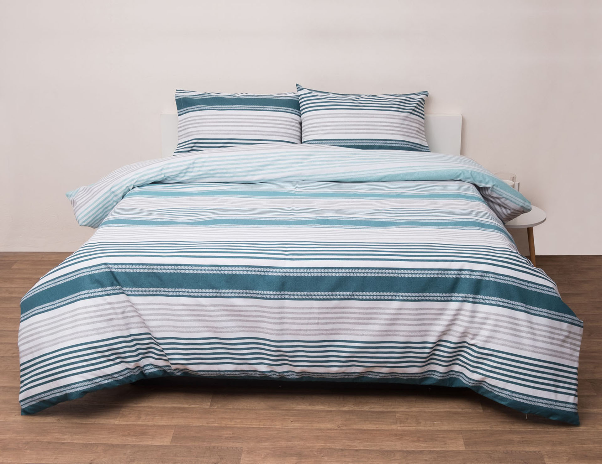 Σετ Πάπλωμα Υπέρδιπλο 220x240 Ντάλας Πετρόλ Πετρόλ