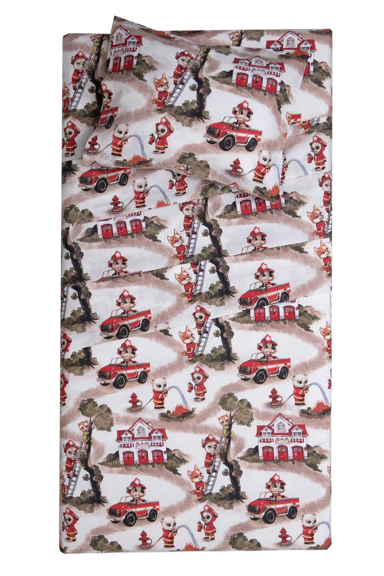 Σετ Σεντόνια Λίκνου 80x100 Μάρσαλ  Λευκό