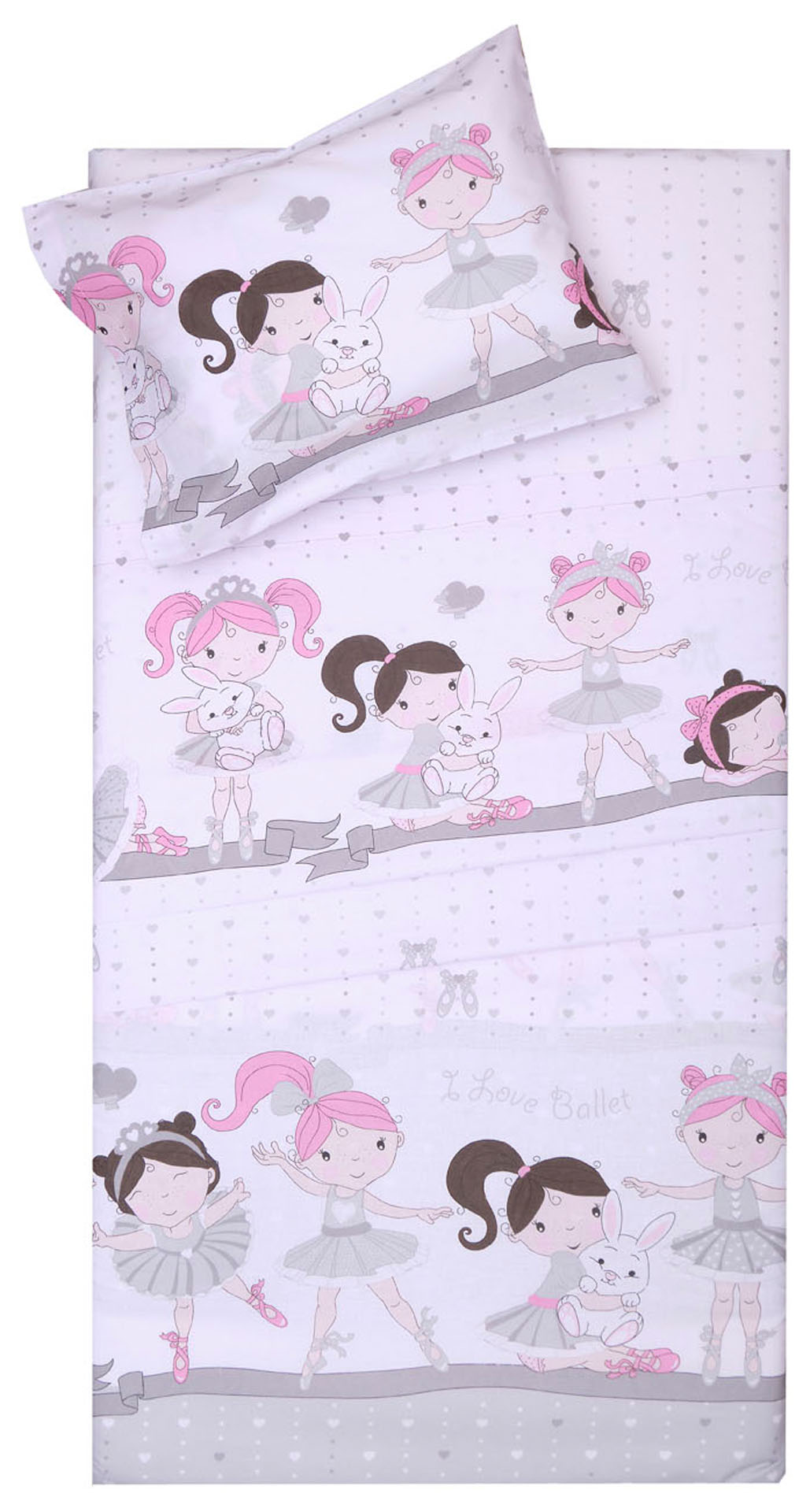 Σετ Σεντόνια Κούνιας 120x160 Ρίνα  Λευκό