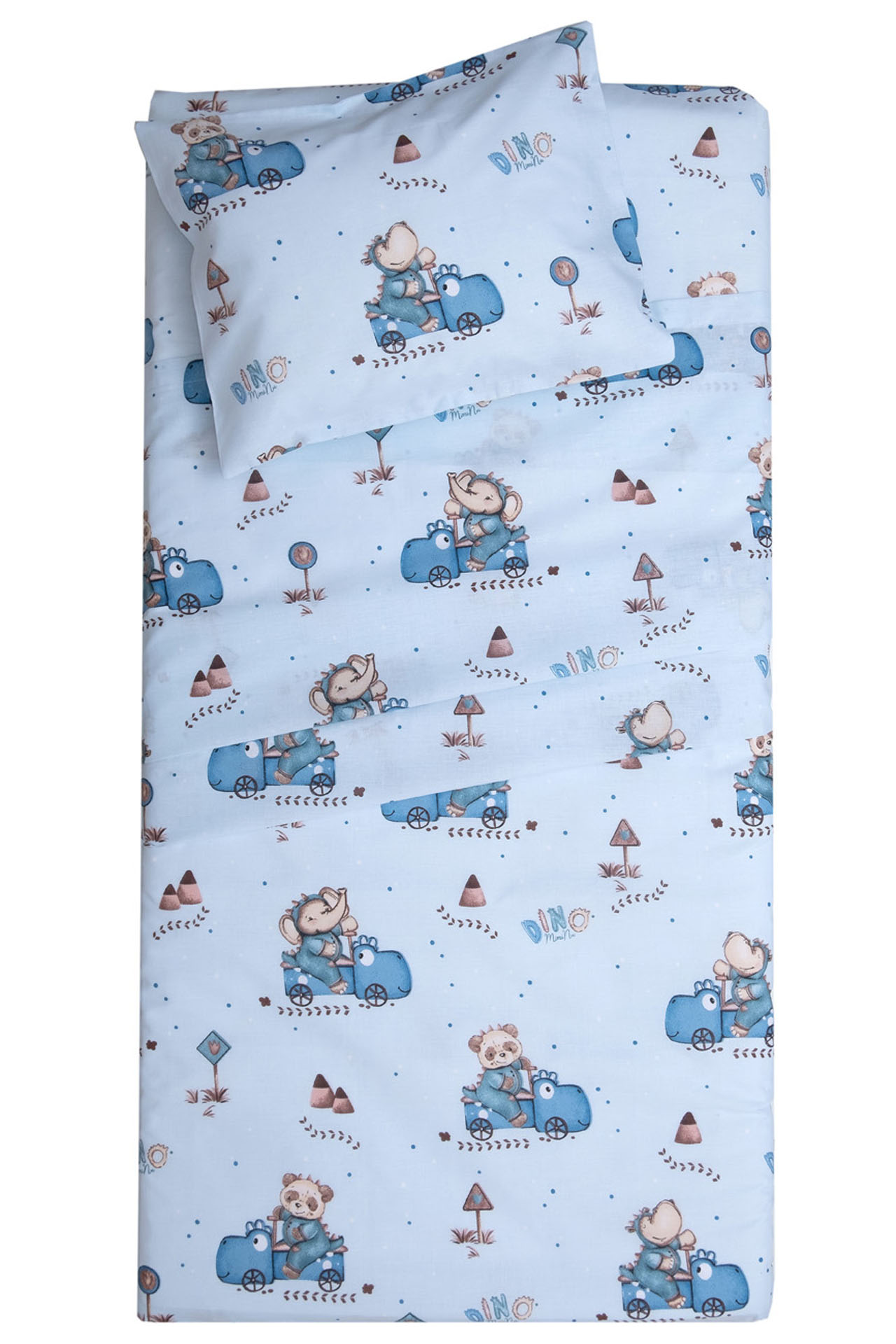 Σετ Σεντόνια Λίκνου 80x100 Σαμ  Σιέλ