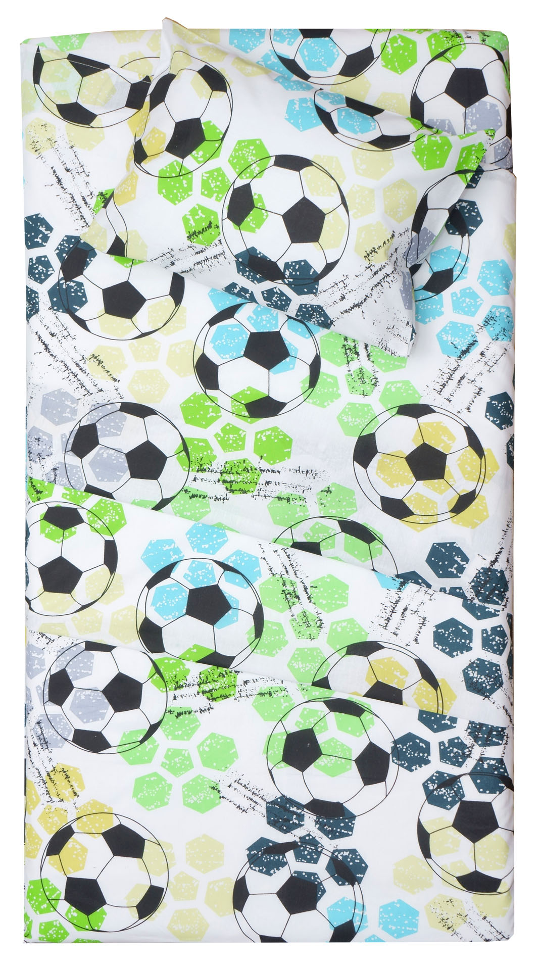 Σετ Σεντόνια Λίκνου 80x100 Φούτμπολ  Πολύχρωμο