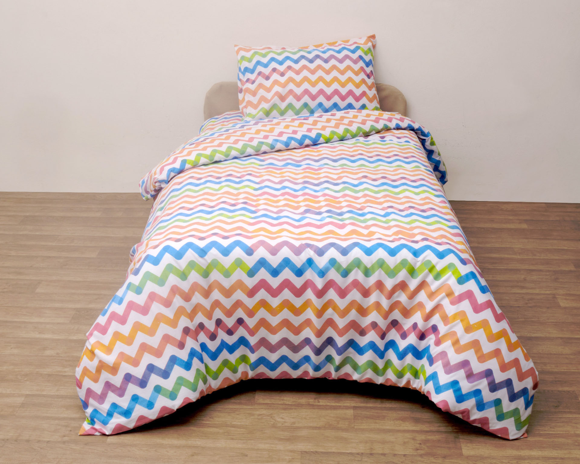 Σετ Σεντόνια Λίκνου 80x100 Χάρπερ  Πολύχρωμο